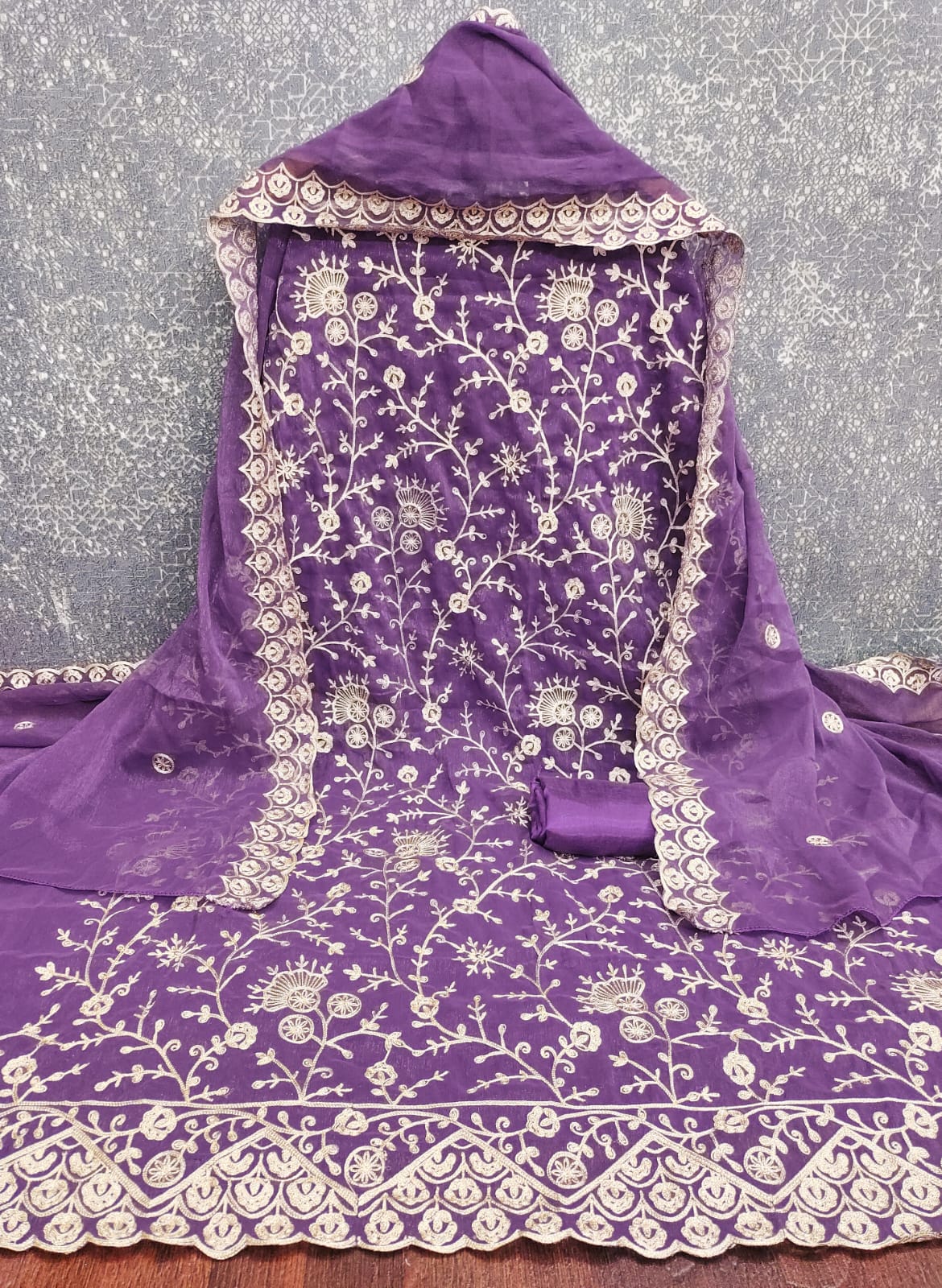 Designer Zikzak 2 Crunchy Simmer Multi  Work Dress Material Collection 