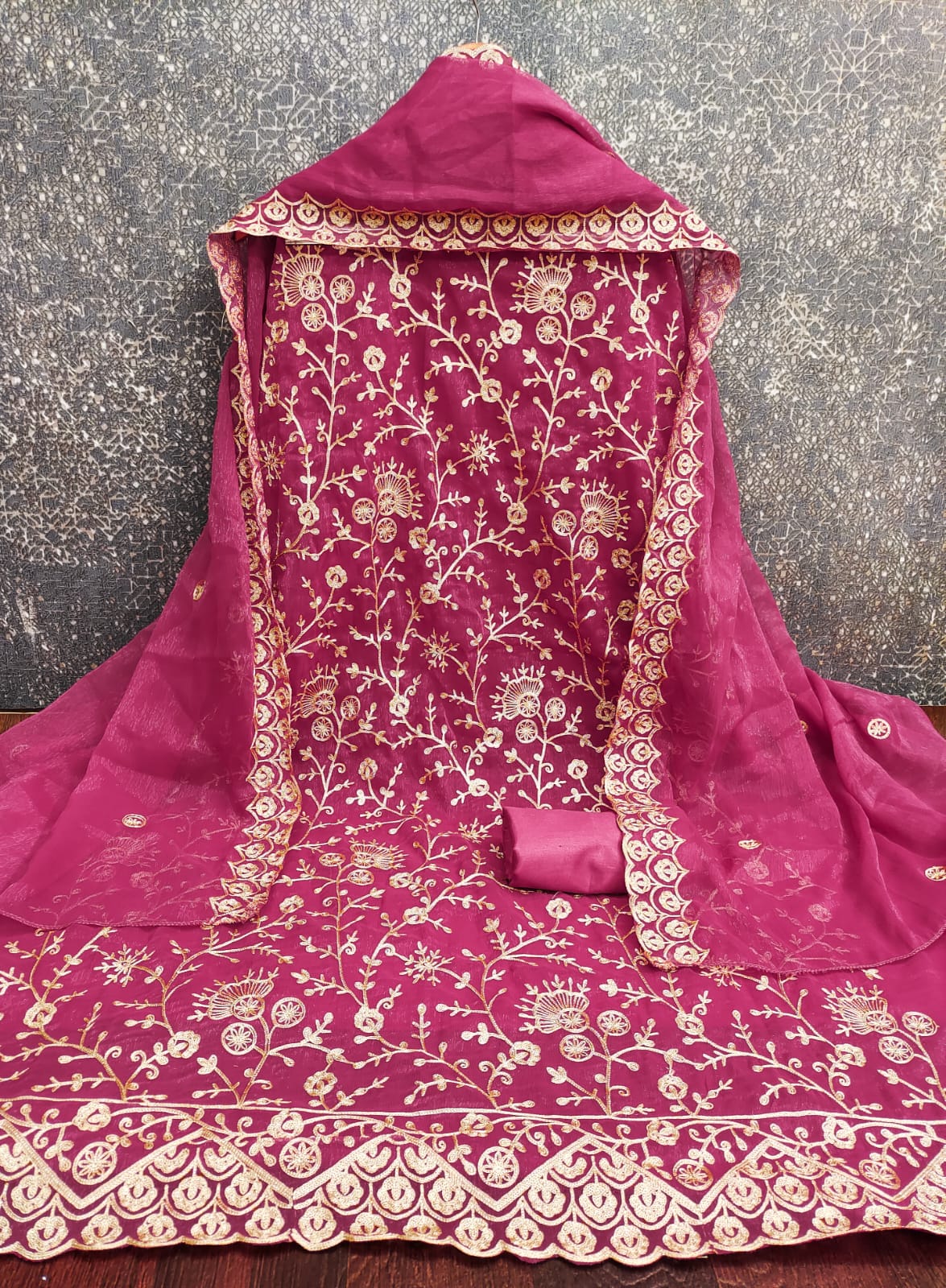 Designer Zikzak 2 Crunchy Simmer Multi  Work Dress Material Collection 