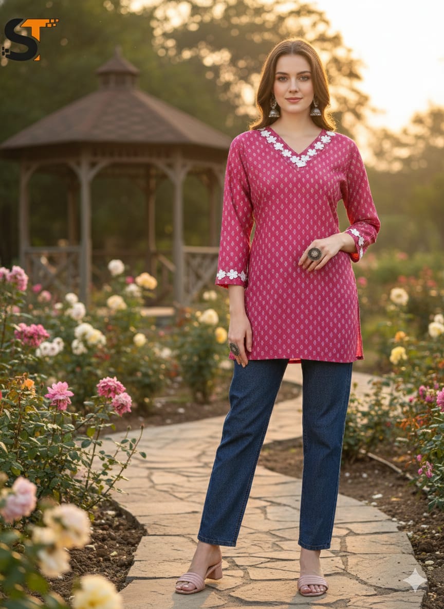 Sal 01 High quality cotton with beautiful prints Stunning Printed Tops Collection 