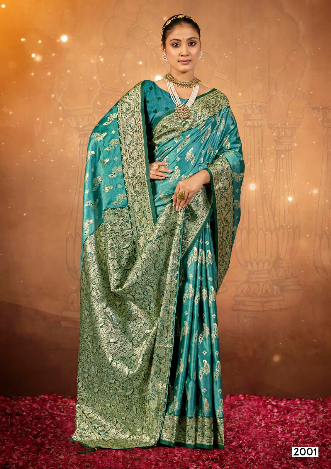 Saroj Navya Satin Saroski Vol 2 Festival Wear Silk Saree Collection