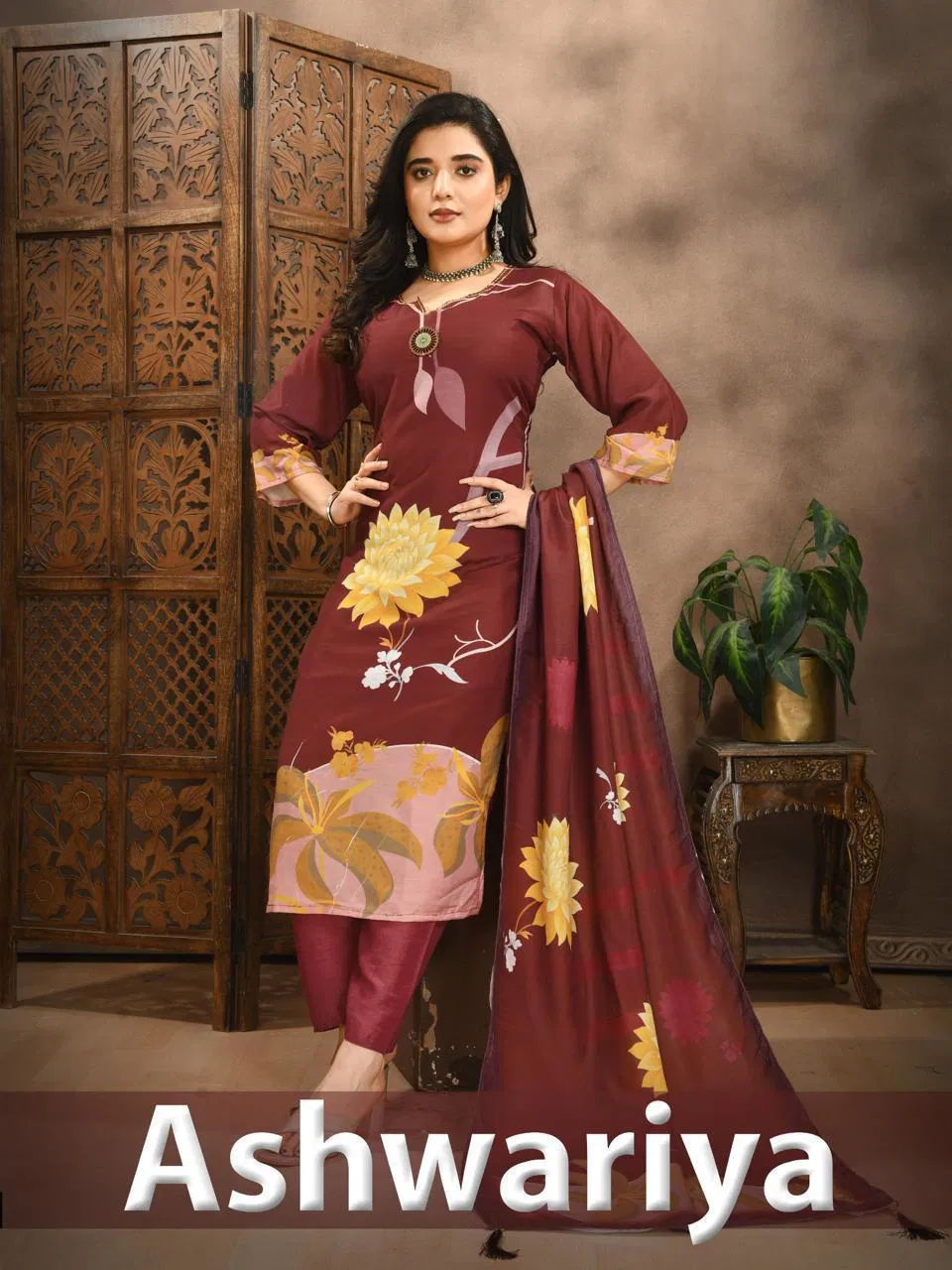 Aishwariya 101 To 108 Muslin Digital Printed Kurti Set Collection