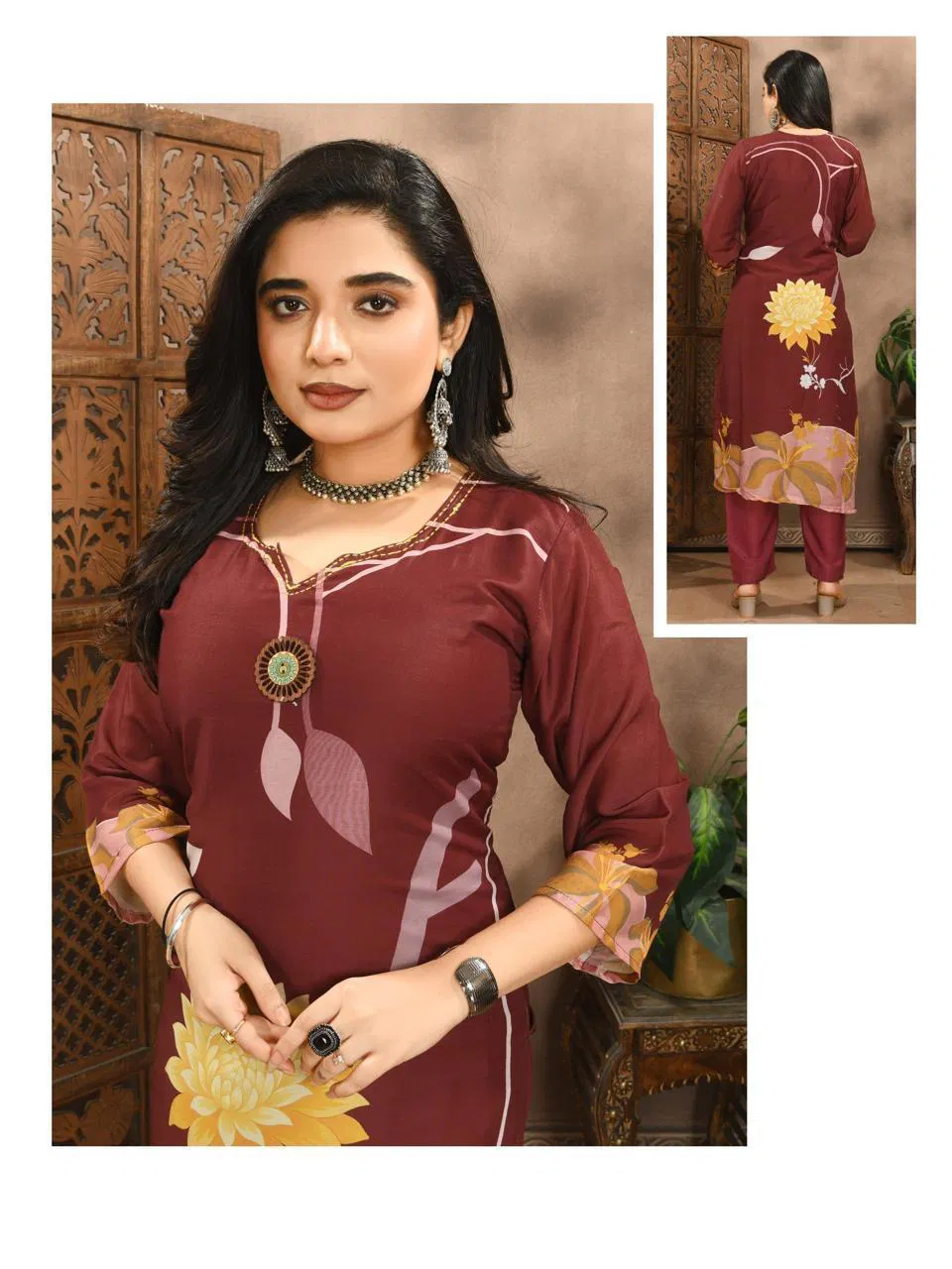 Aishwariya 101 To 108 Muslin Digital Printed Kurti Set Collection