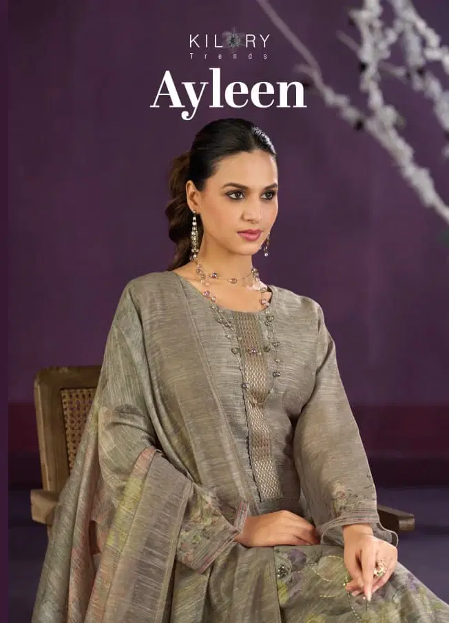Kilory Ayleen Bhagalpuri Digital Print With Handwork Salwar Kameez