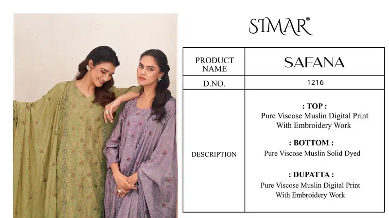 Glossy Simar Charmi Viscose Simar Digital Print Work Salwar Kameez