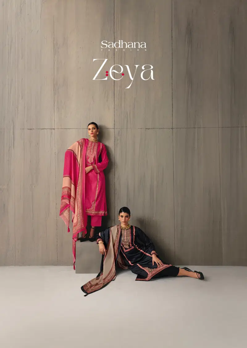 Sadhana Zeya Jam Cotton Digital Print And With Work Salwar Kameez