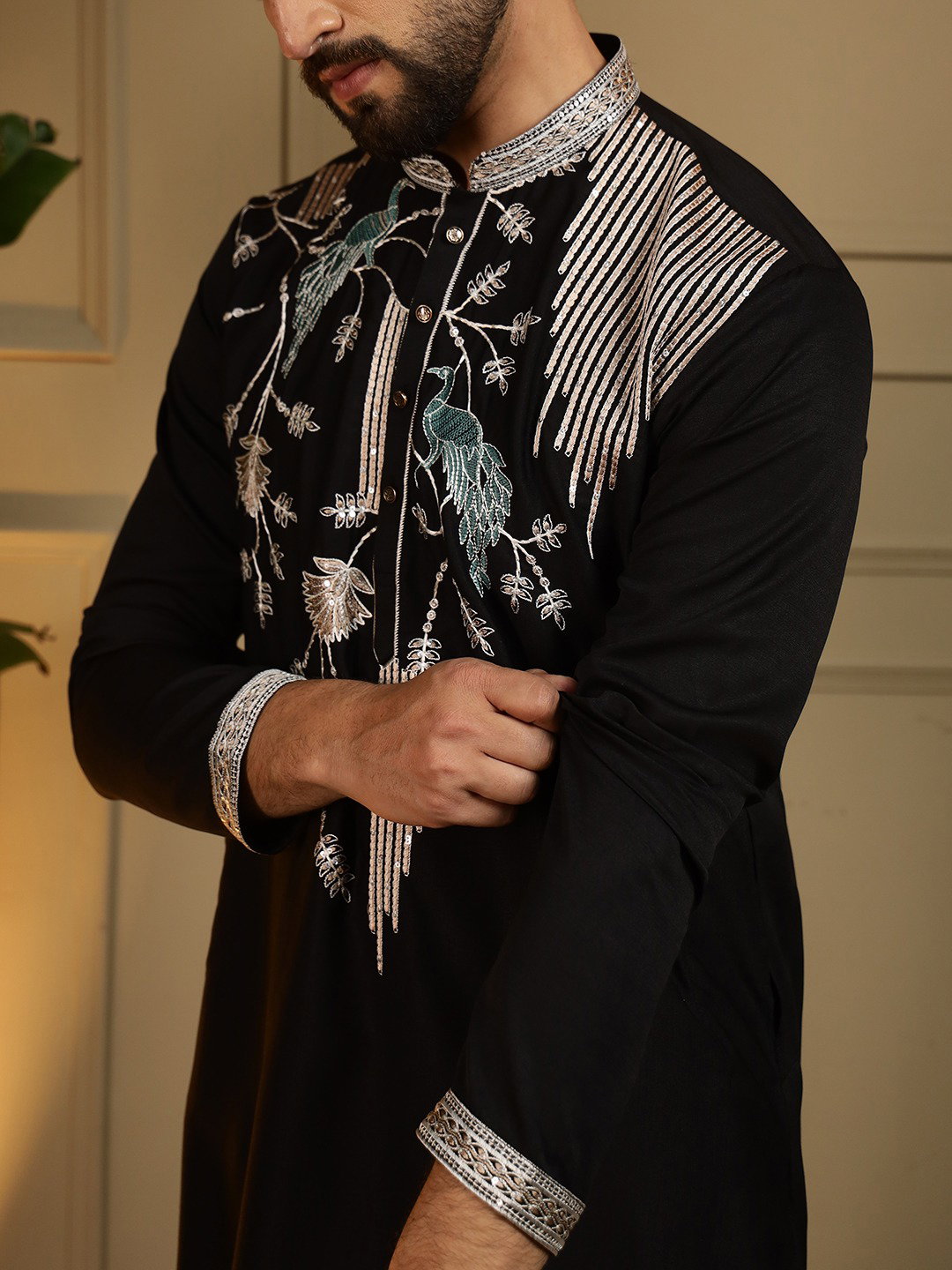 Lekha Vanta 123 Viscose Silk Mens Kurta Pyjama Collection 
