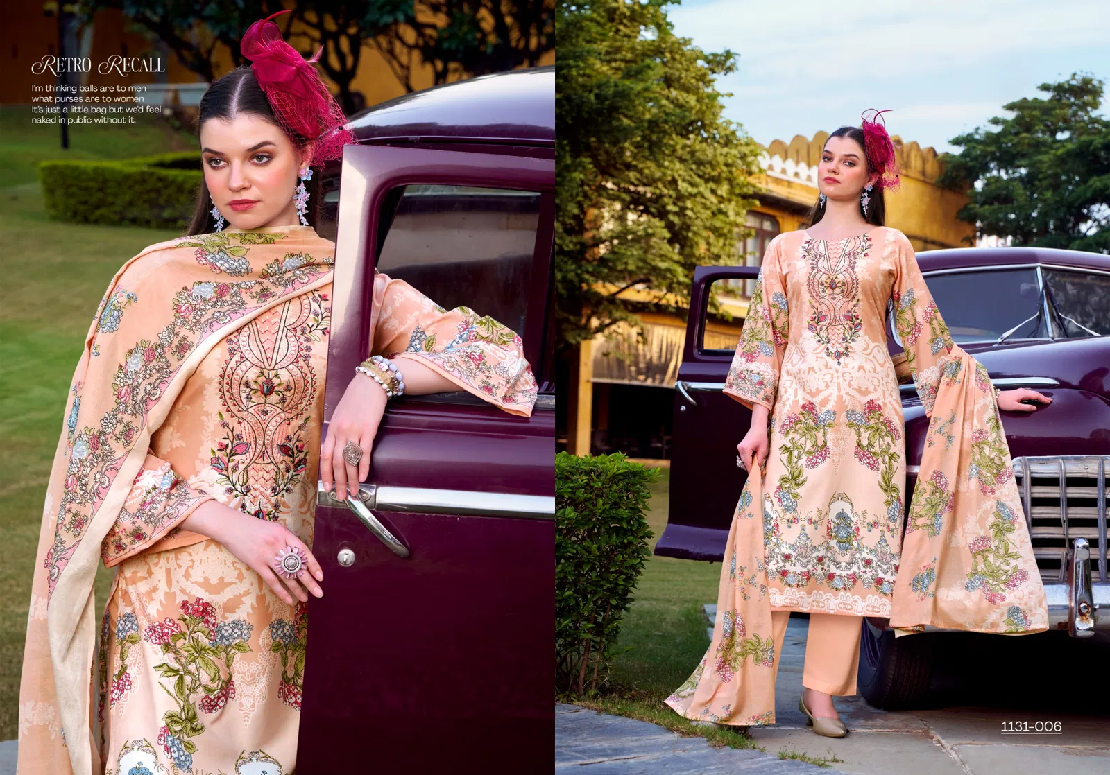 Romani Needle Wonder Vol 7 Cotton Digital Print Dress Material