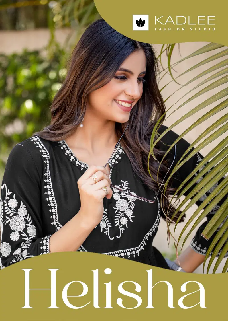 Kadlee Helisha Rayon With Thread Work Co Ord Set Collection