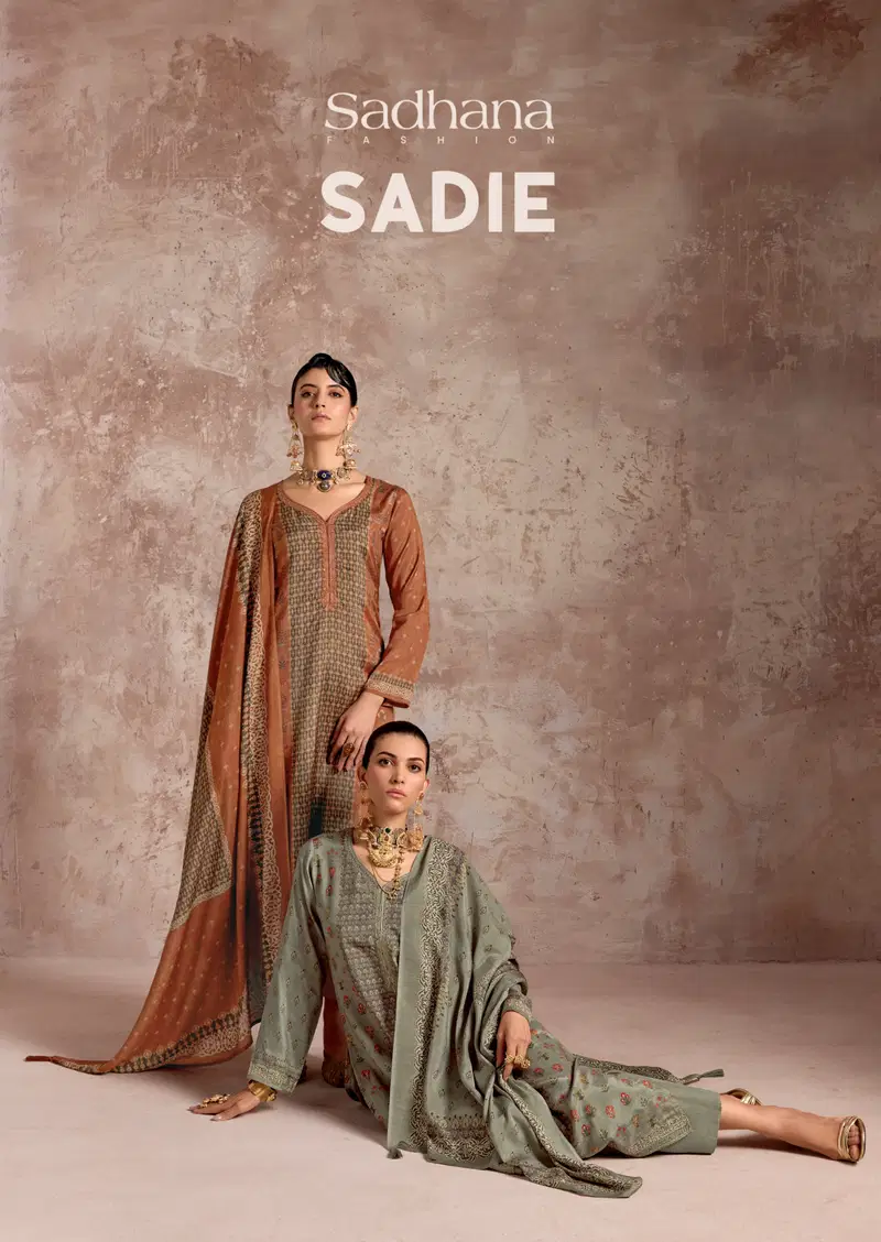 Sadhana Sadie Bemberg Musline Silk Digital Print Salwar Kameez