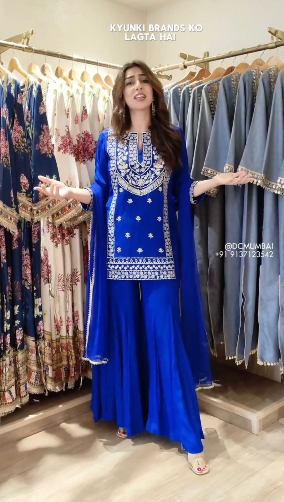 Glory KD 1574 Faux Georgette Designer Sharara Set