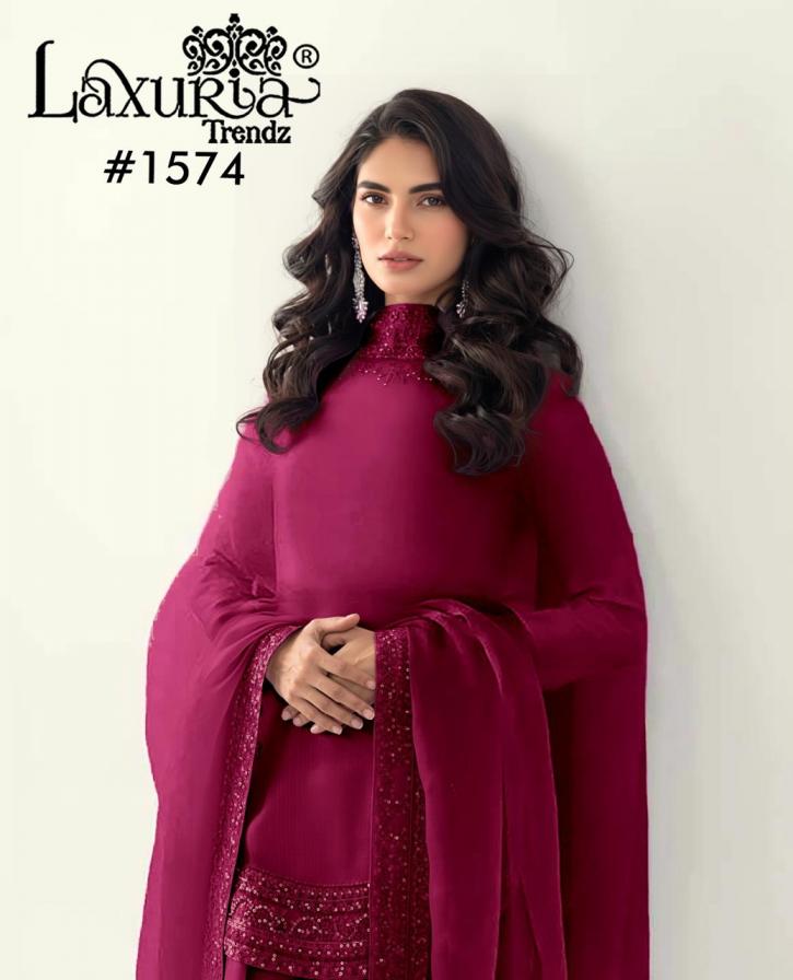 Laxuria Pret 1574 Tunic Stylist Pant Pakistani Collection 