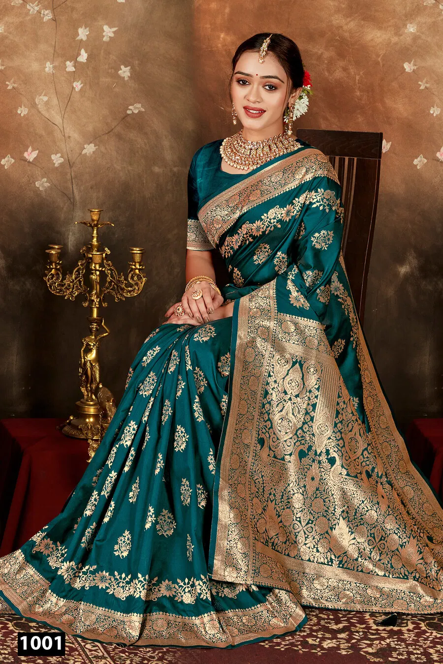 Saroj Arundhati Silk Vol 6 Rich Pallu Festival Wear Stylish Saree