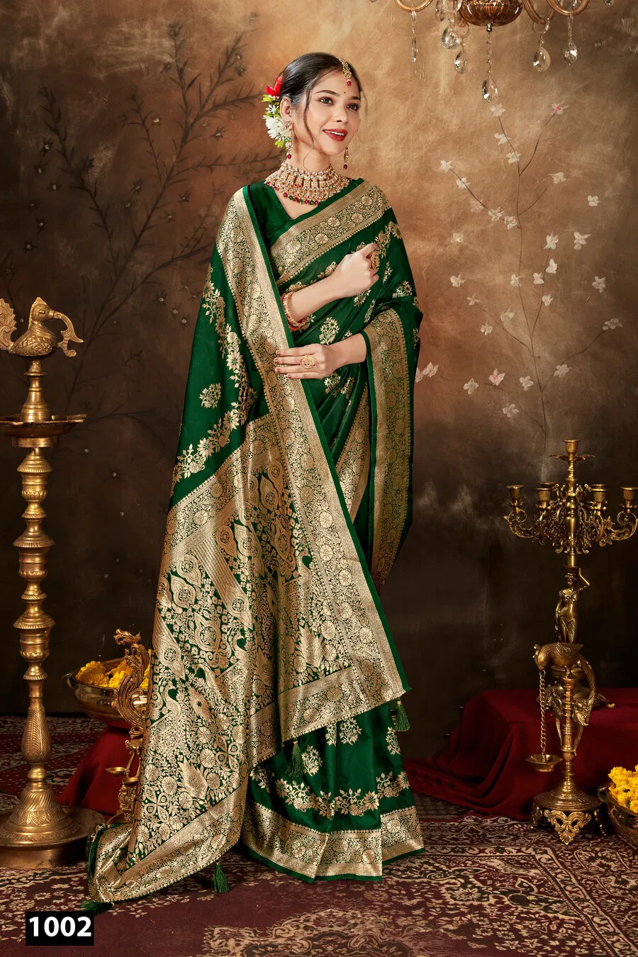 Saroj Arundhati Silk Vol 6 Rich Pallu Festival Wear Stylish Saree