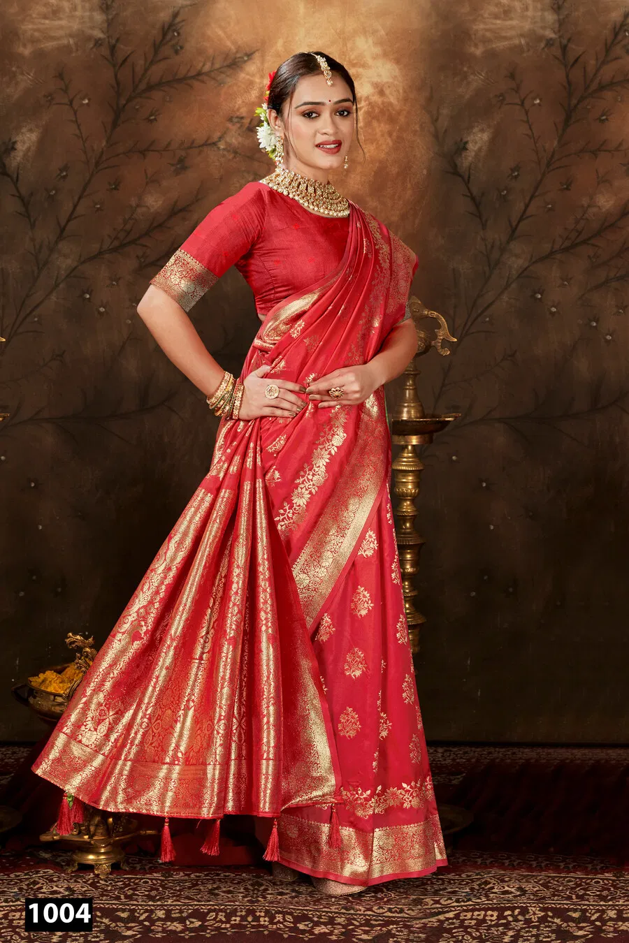 Saroj Arundhati Silk Vol 6 Rich Pallu Festival Wear Stylish Saree