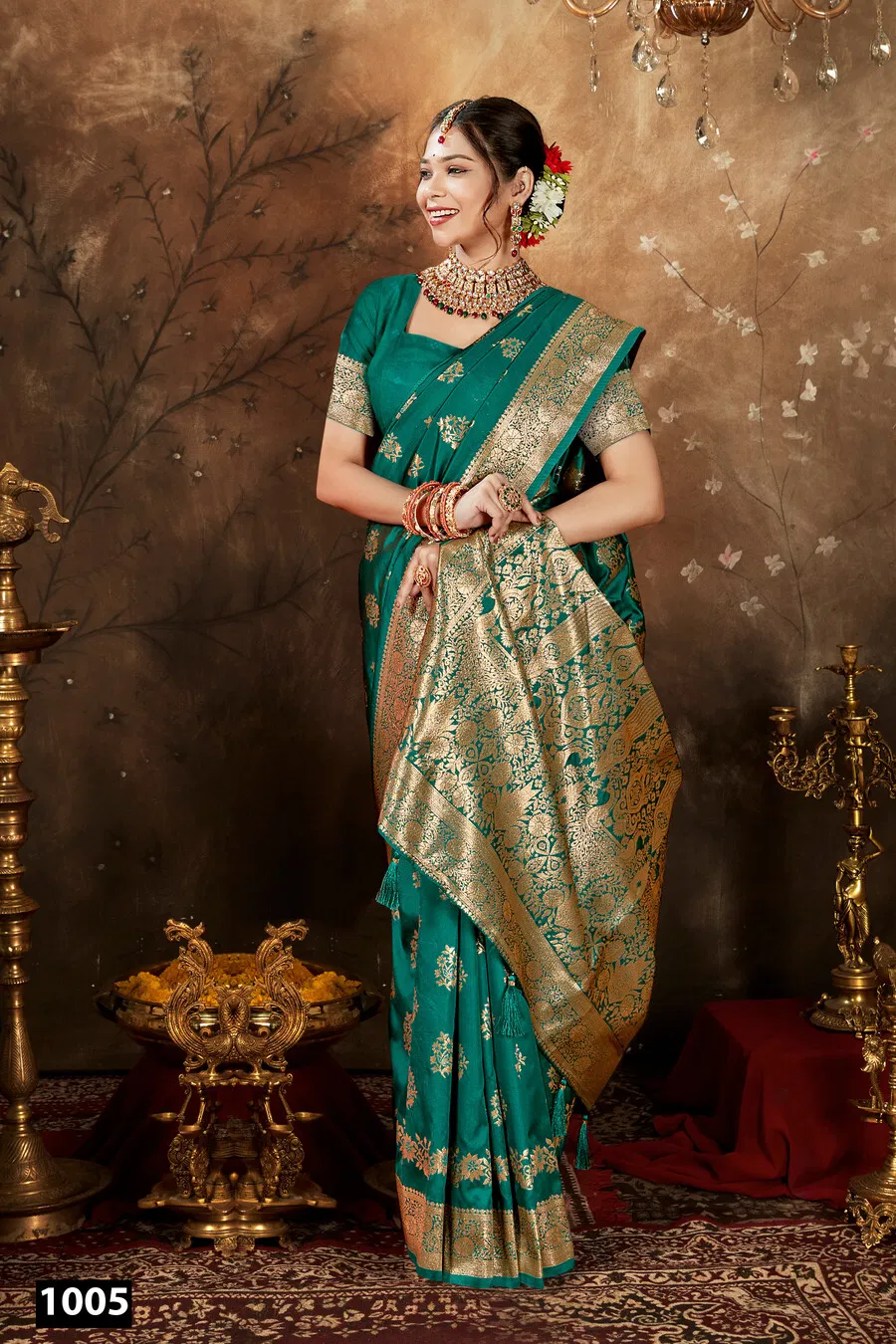 Saroj Arundhati Silk Vol 6 Rich Pallu Festival Wear Stylish Saree