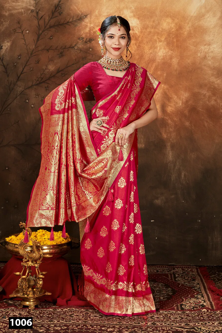 Saroj Arundhati Silk Vol 6 Rich Pallu Festival Wear Stylish Saree