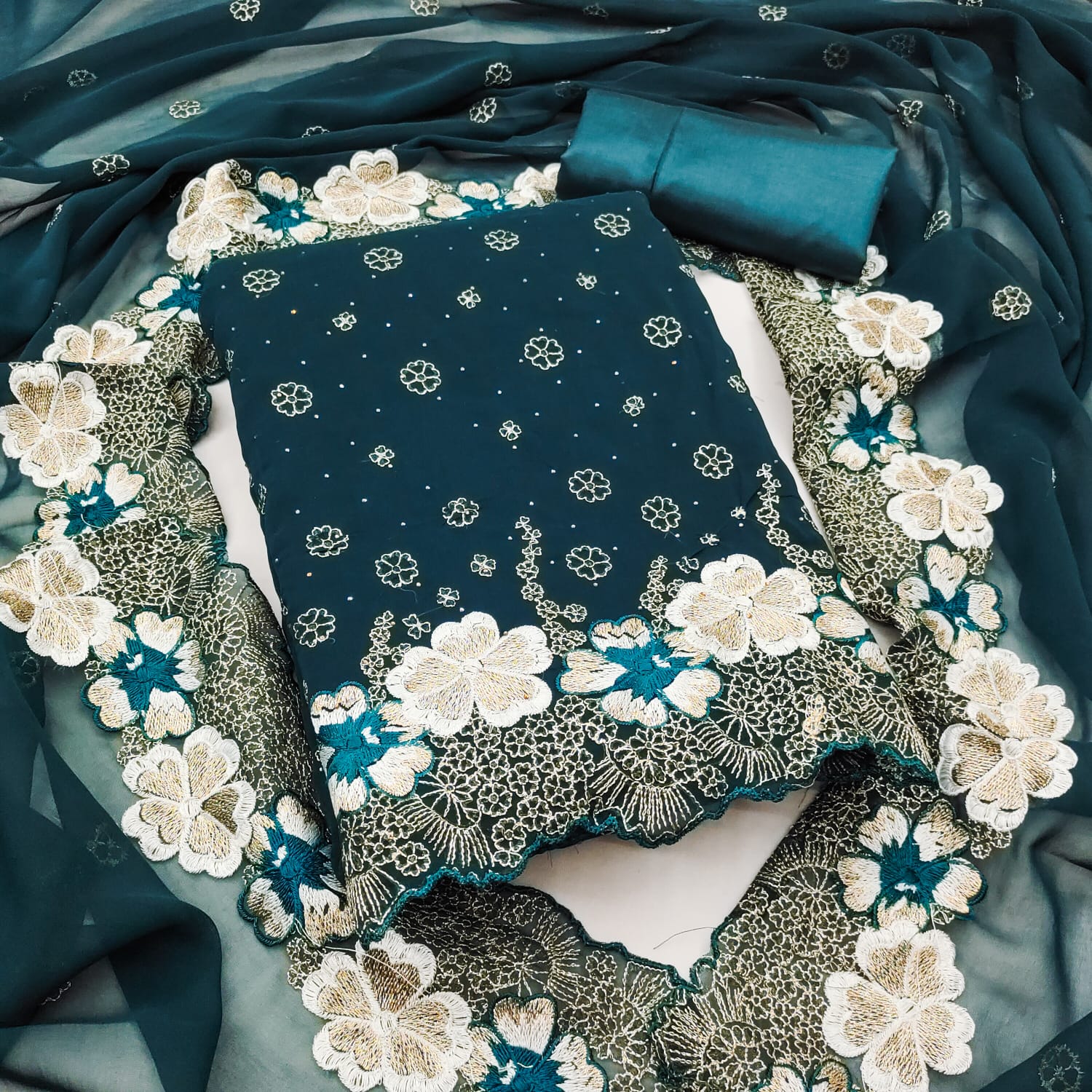 Designer Payal Jorjat Multi Work Dress Material Collection 