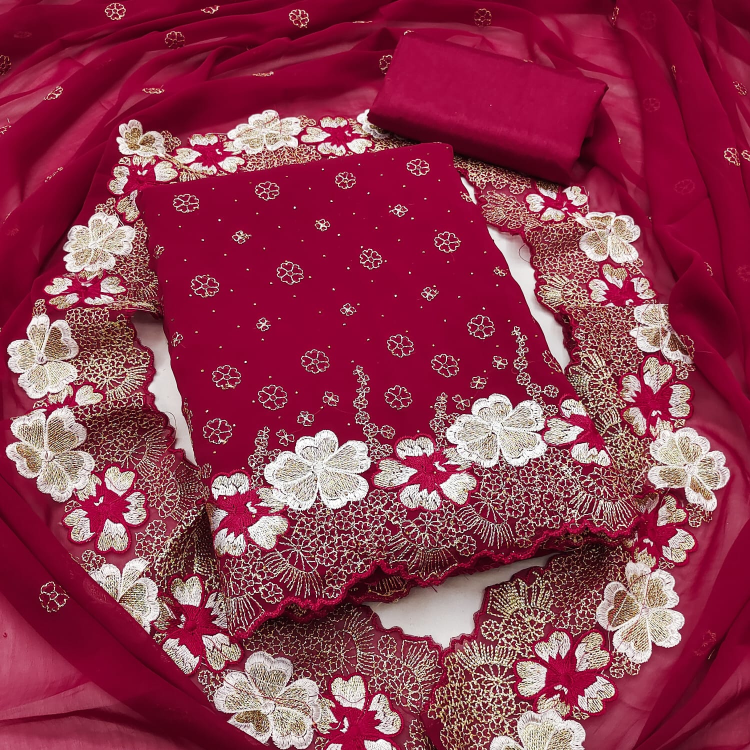 Designer Payal Jorjat Multi Work Dress Material Collection 