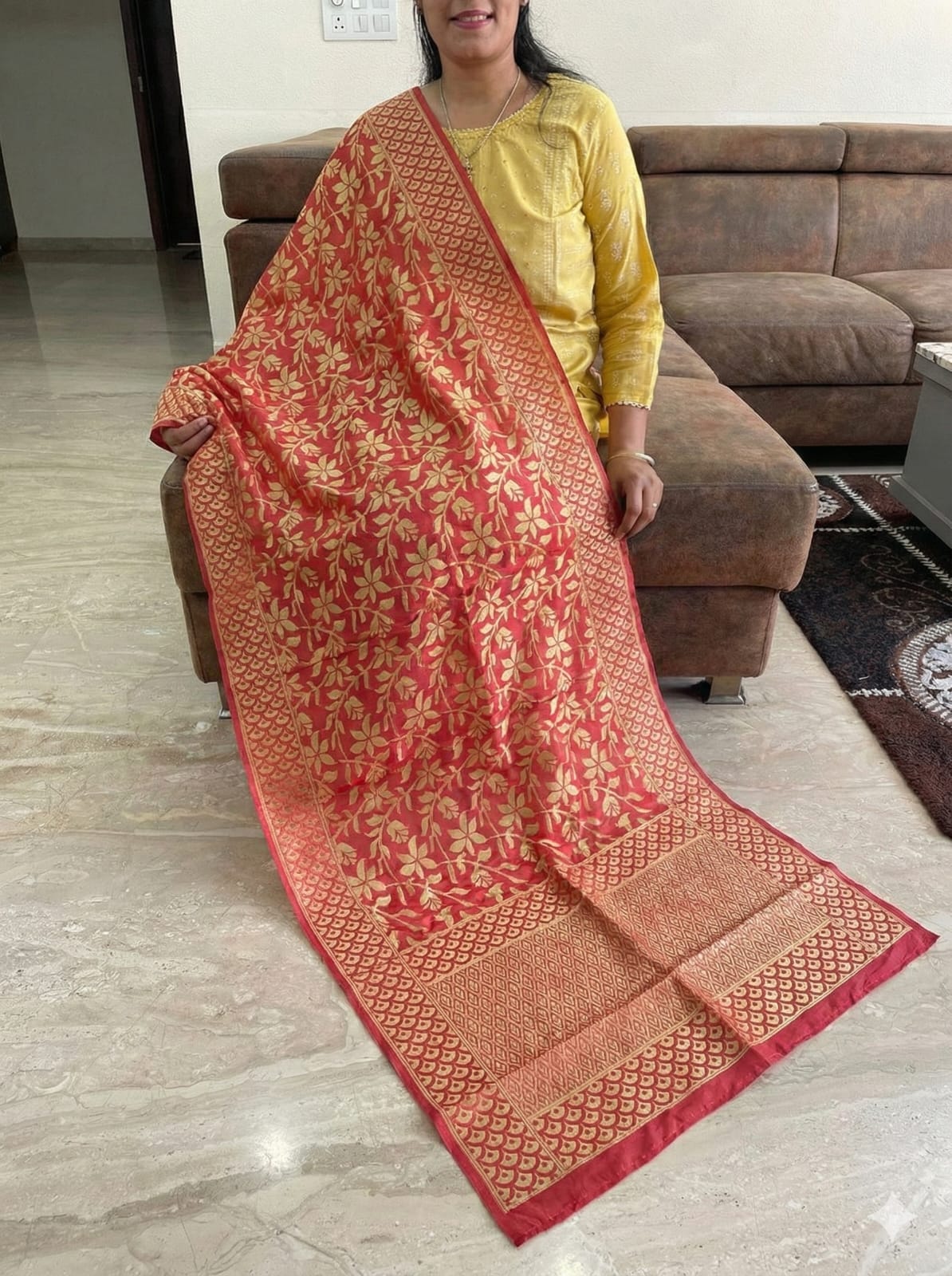 Maji Banarasiya Dupatta Vol 1 Can be worn with any traditional attire Dupatta Collection 