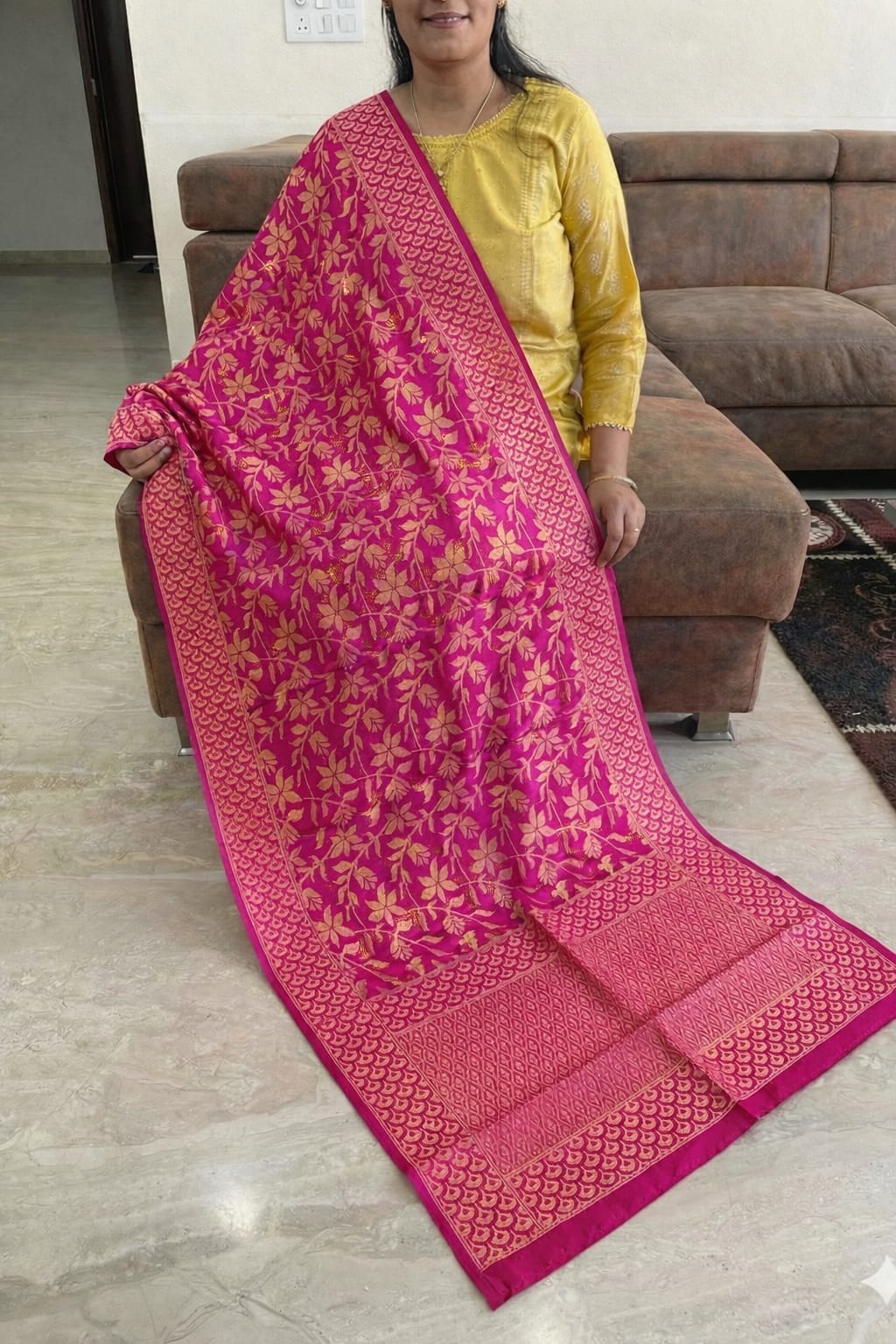 Maji Banarasiya Dupatta Vol 1 Can be worn with any traditional attire Dupatta Collection 
