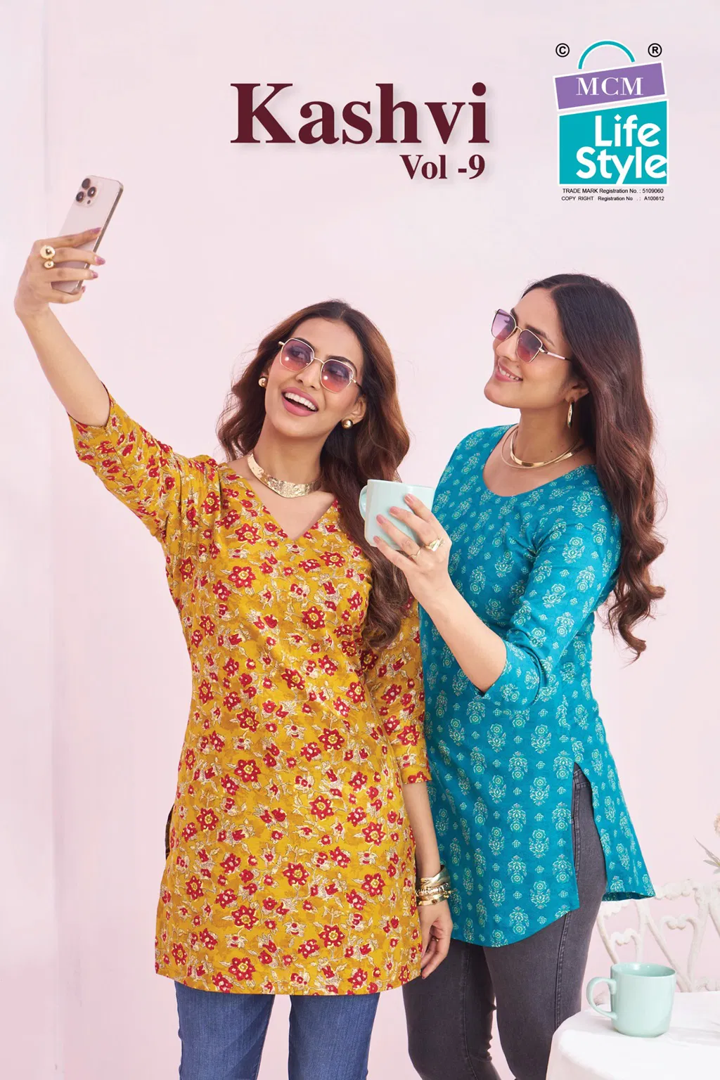 Mcm Kashvi Vol 9 Printed Fancy Cotton Short Kurti Collection