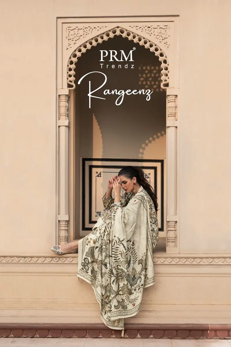 Prm Rangeenz Jam Silk With Digital Print Fancy Work Salwar Kameez