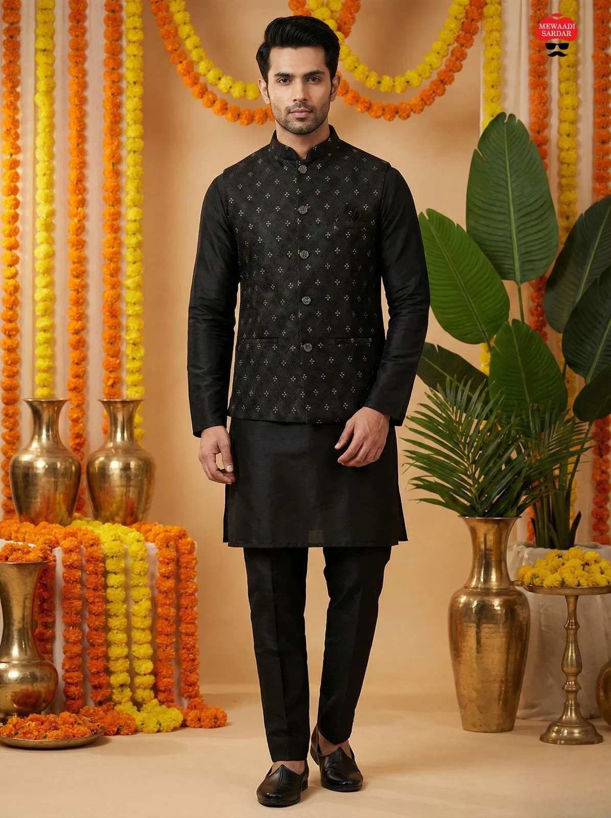 Manyavar Nx Vol 1 Silk Festival Wear Kurta Pant And Koti Collection