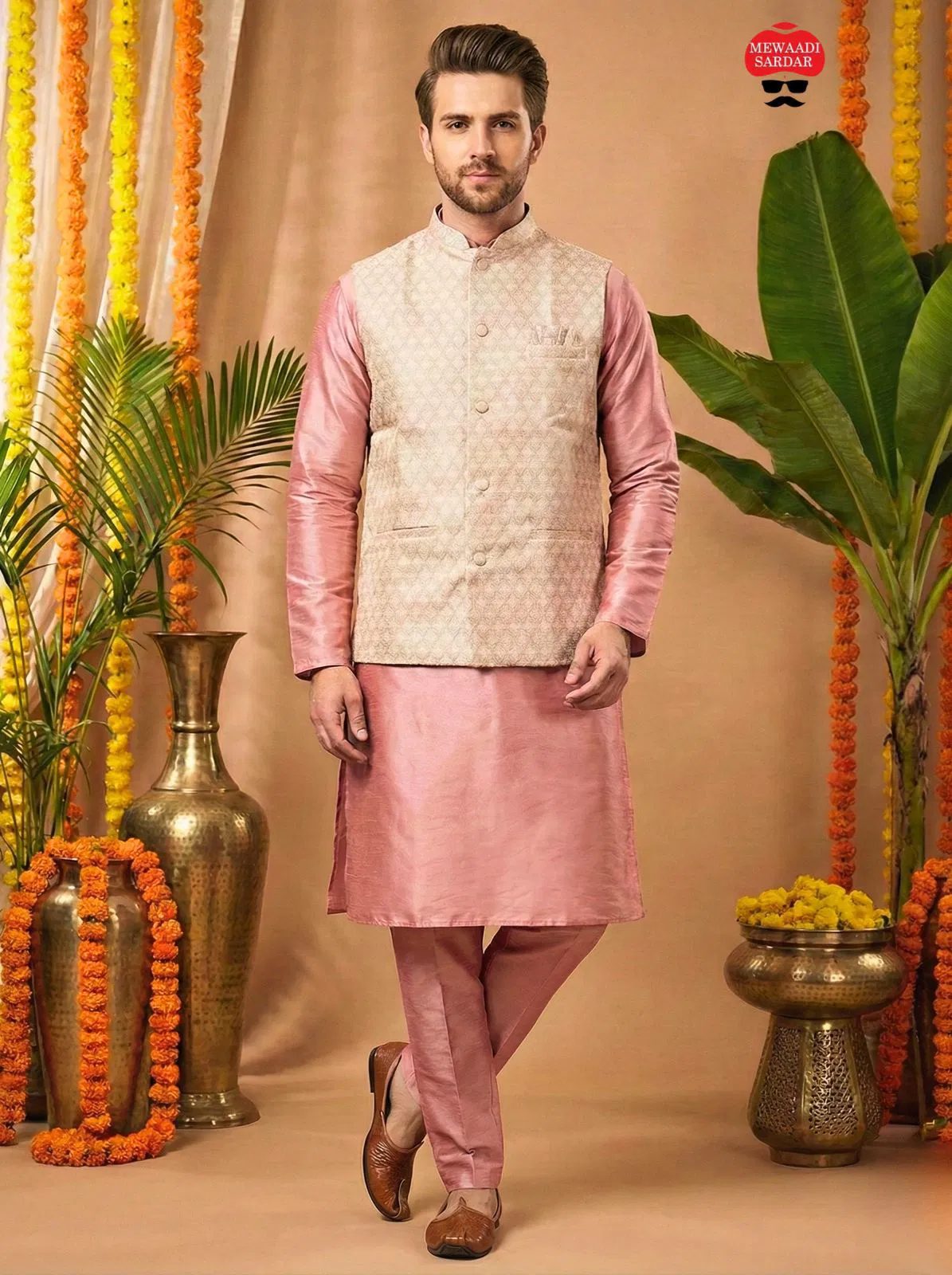 Manyavar Nx Vol 1 Silk Festival Wear Kurta Pant And Koti Collection