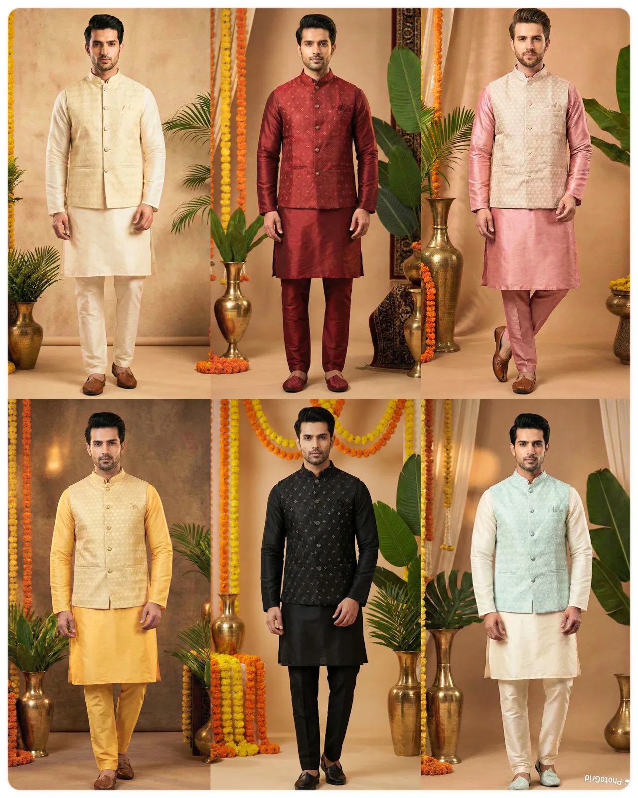Manyavar Nx Vol 1 Silk Festival Wear Kurta Pant And Koti Collection