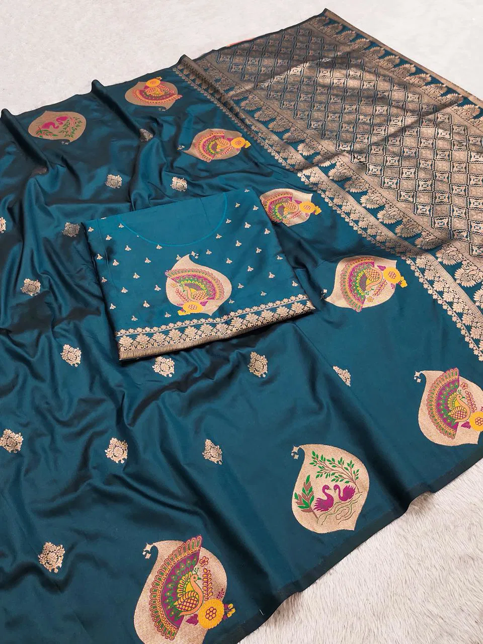 Mb 6315 Premium Banarasi Silk Zari Saree Collection