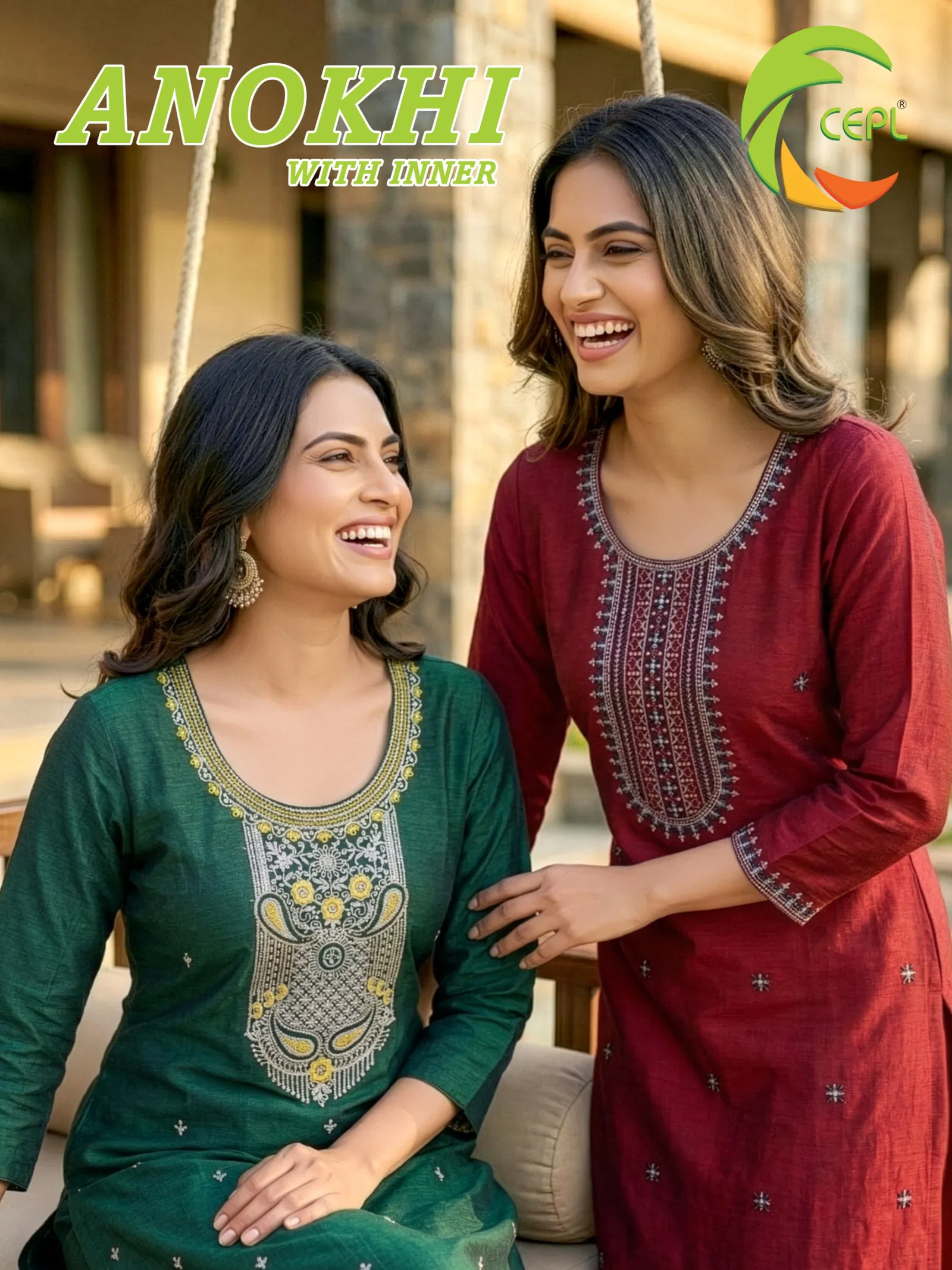 Anokhi Vol 1 Heavy Vatican Silk Kurti Set Collection
