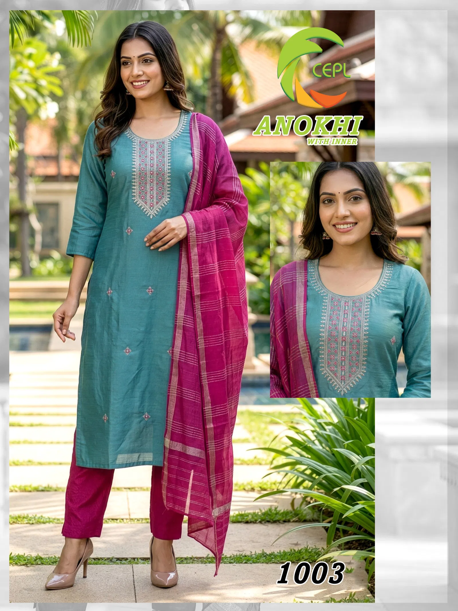 Anokhi Vol 1 Heavy Vatican Silk Kurti Set Collection