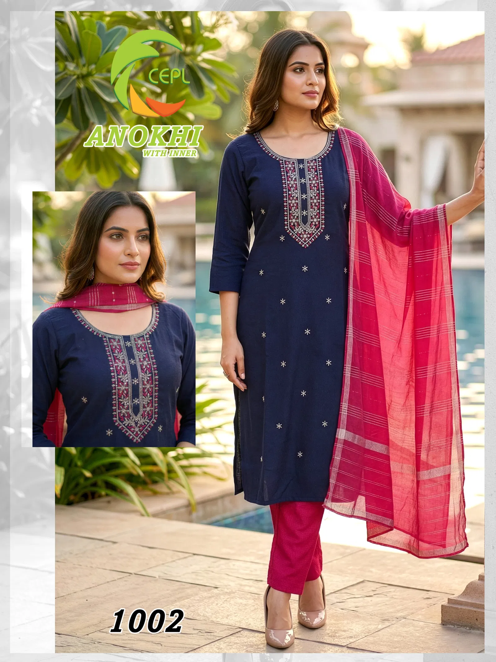 Anokhi Vol 1 Heavy Vatican Silk Kurti Set Collection
