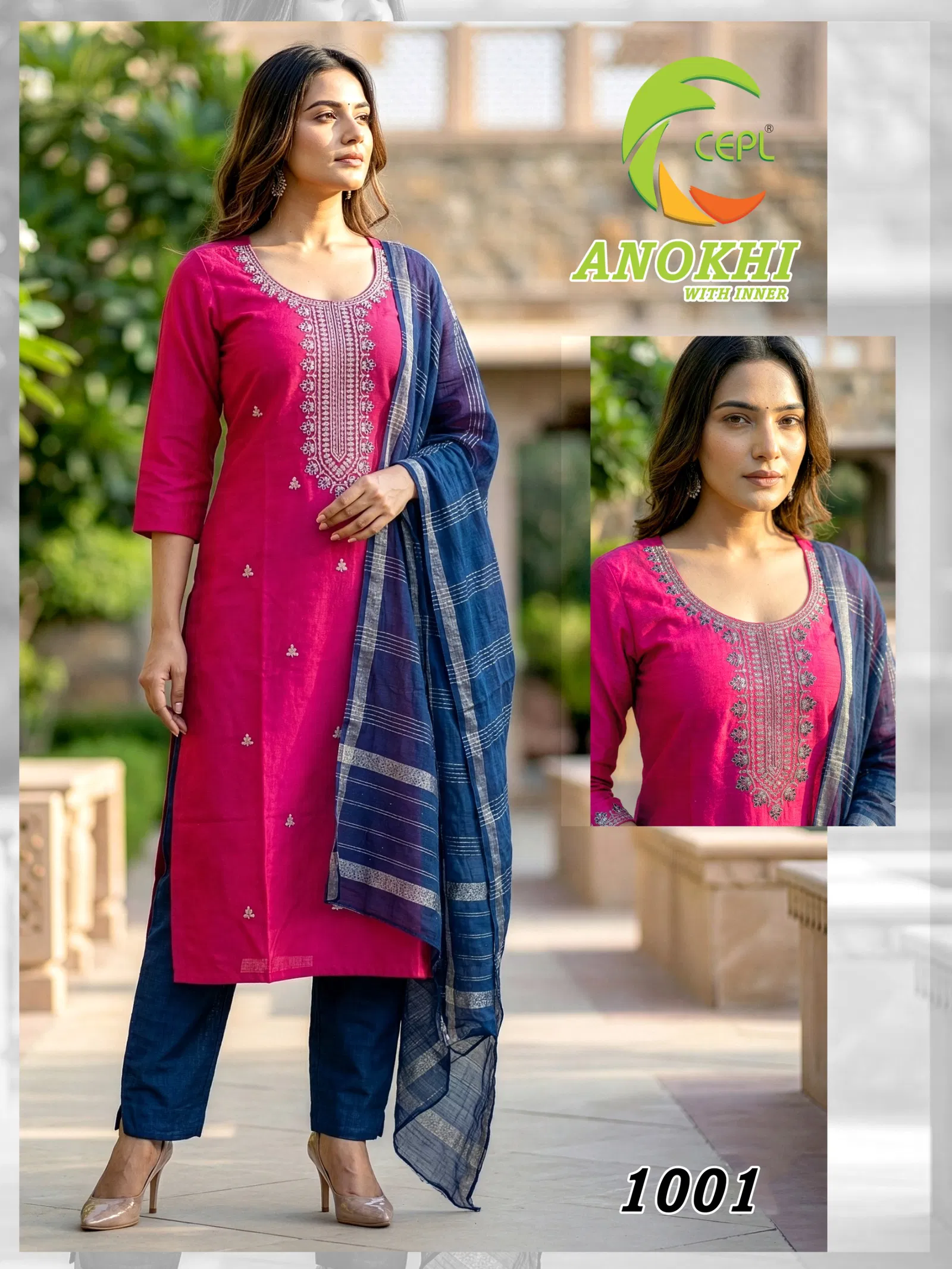 Anokhi Vol 1 Heavy Vatican Silk Kurti Set Collection