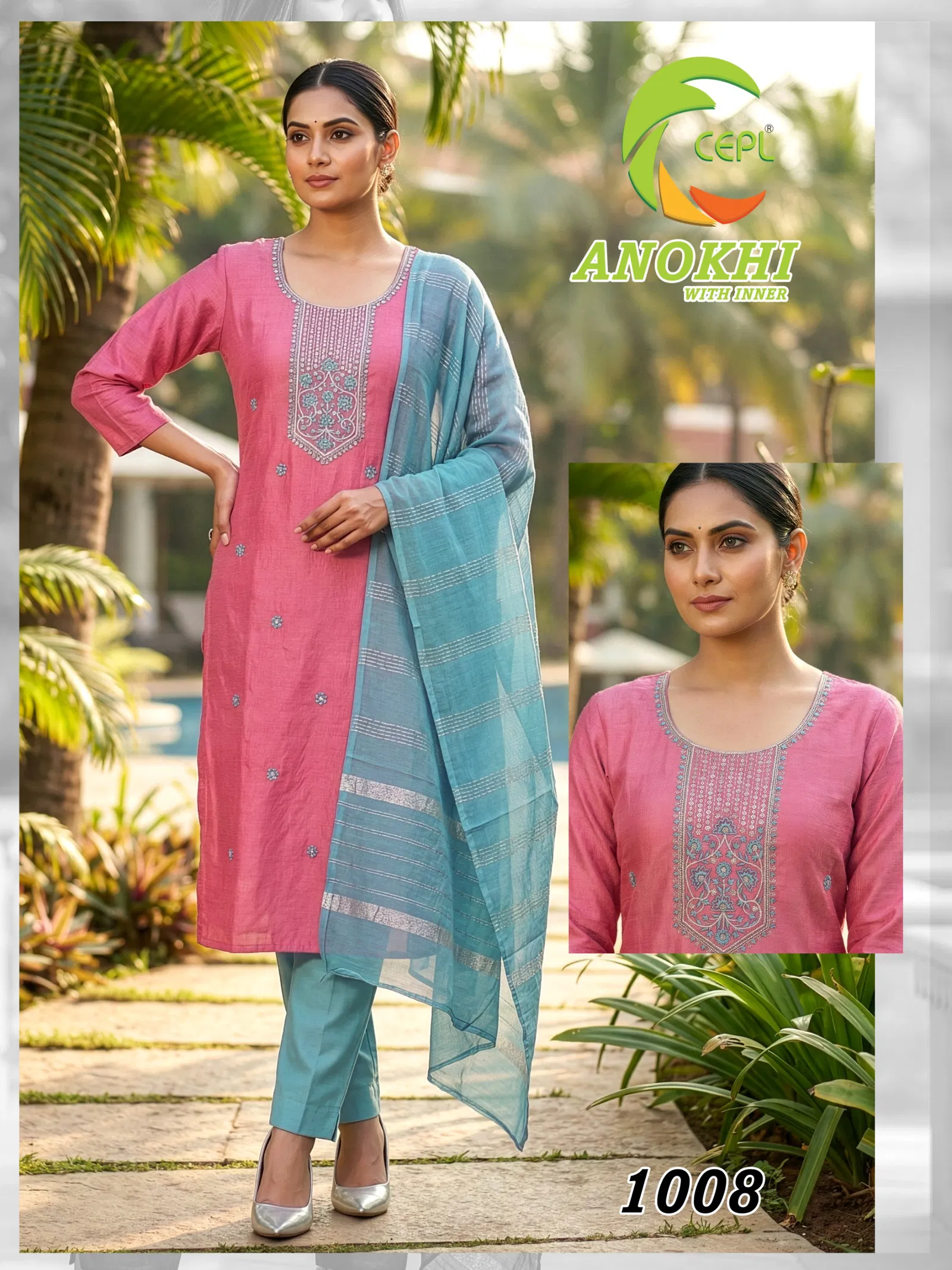 Anokhi Vol 1 Heavy Vatican Silk Kurti Set Collection