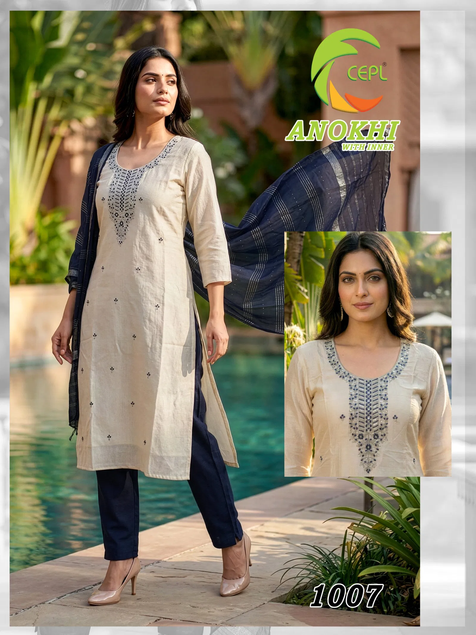 Anokhi Vol 1 Heavy Vatican Silk Kurti Set Collection