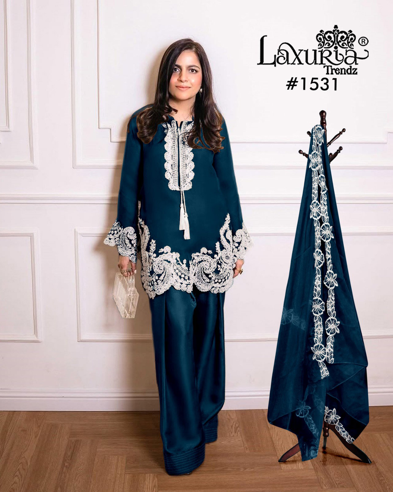 Laxuria Trendz 1550 Vichitra Tunic Ready Made Pakistani Collection 