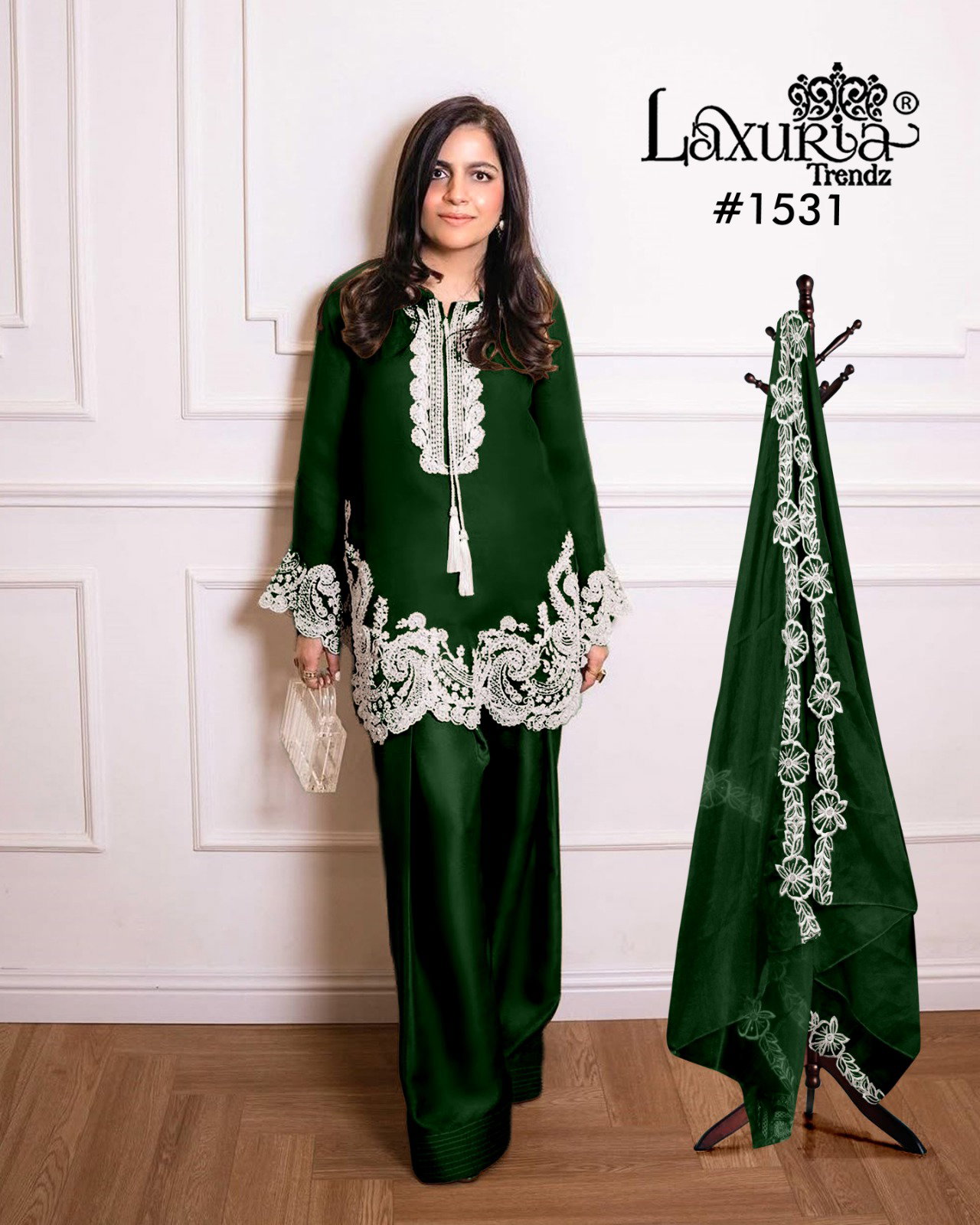 Laxuria Trendz 1550 Vichitra Tunic Ready Made Pakistani Collection 