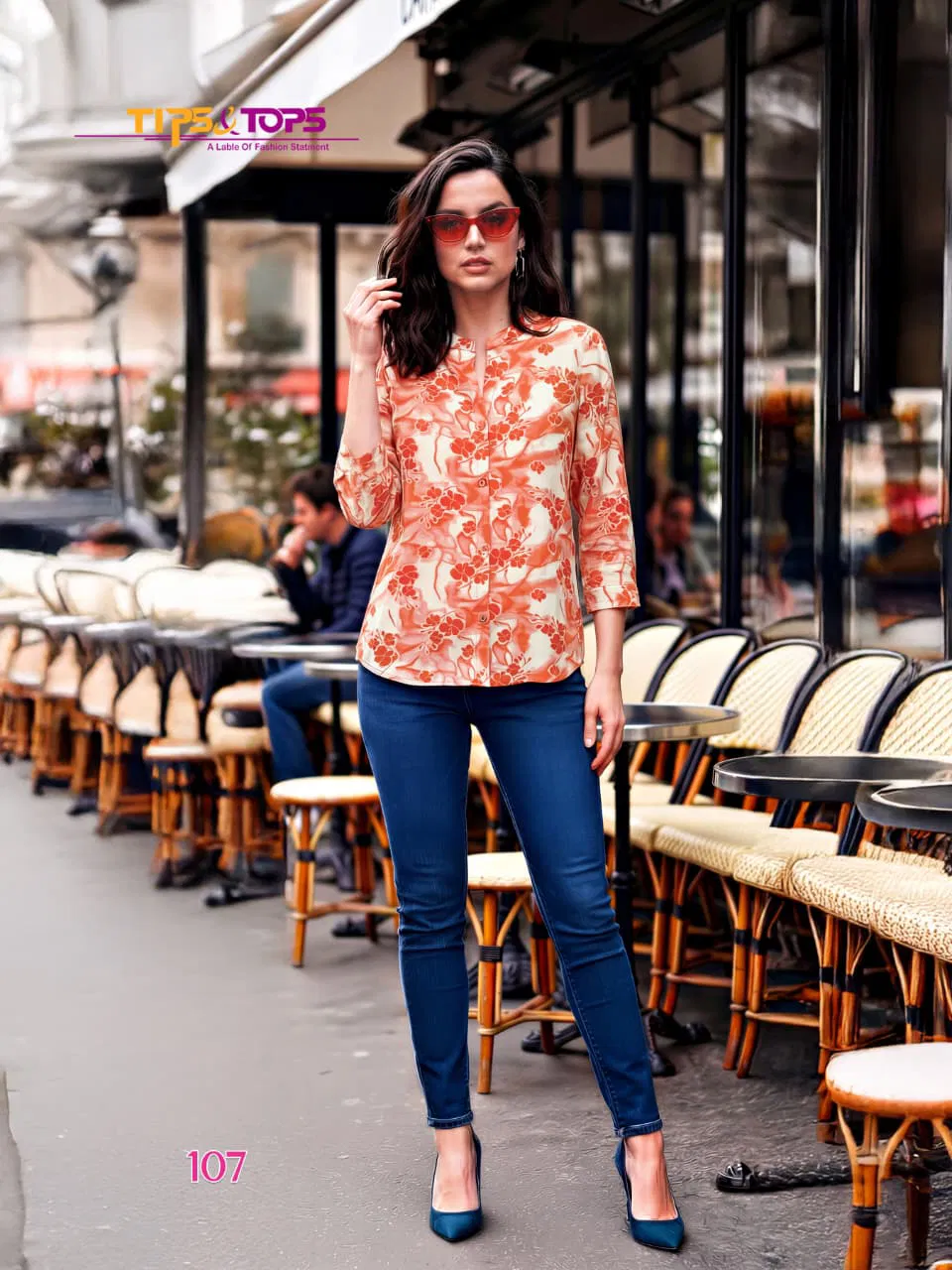 Tip And Tops Baby Vol 8 Rayon Printed Fancy Short Top Collection 