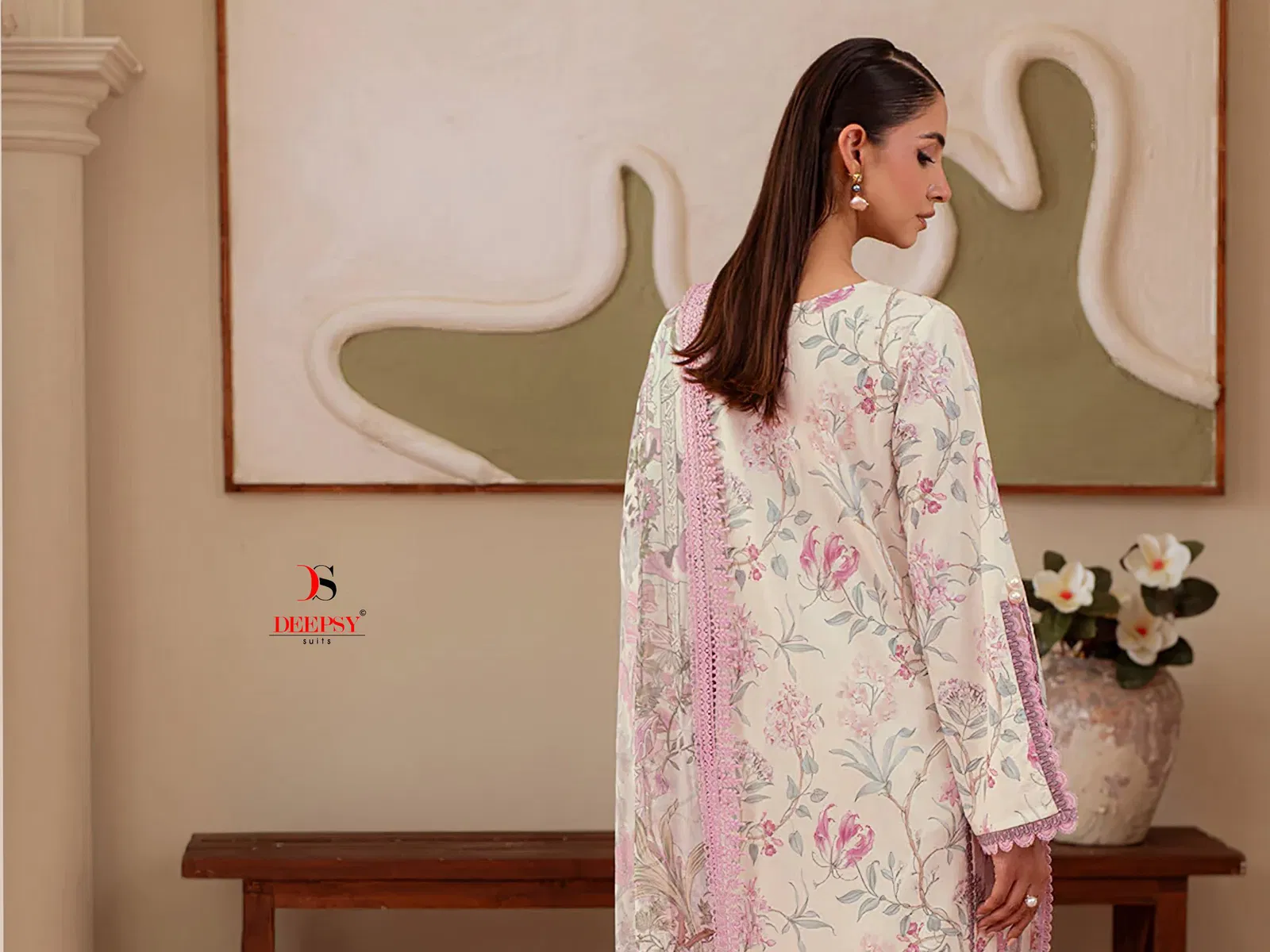 Deepsy Jade Flora Vol 3 Cotton Dupatta Cotton Pakistani Salwar Kameez Collection 