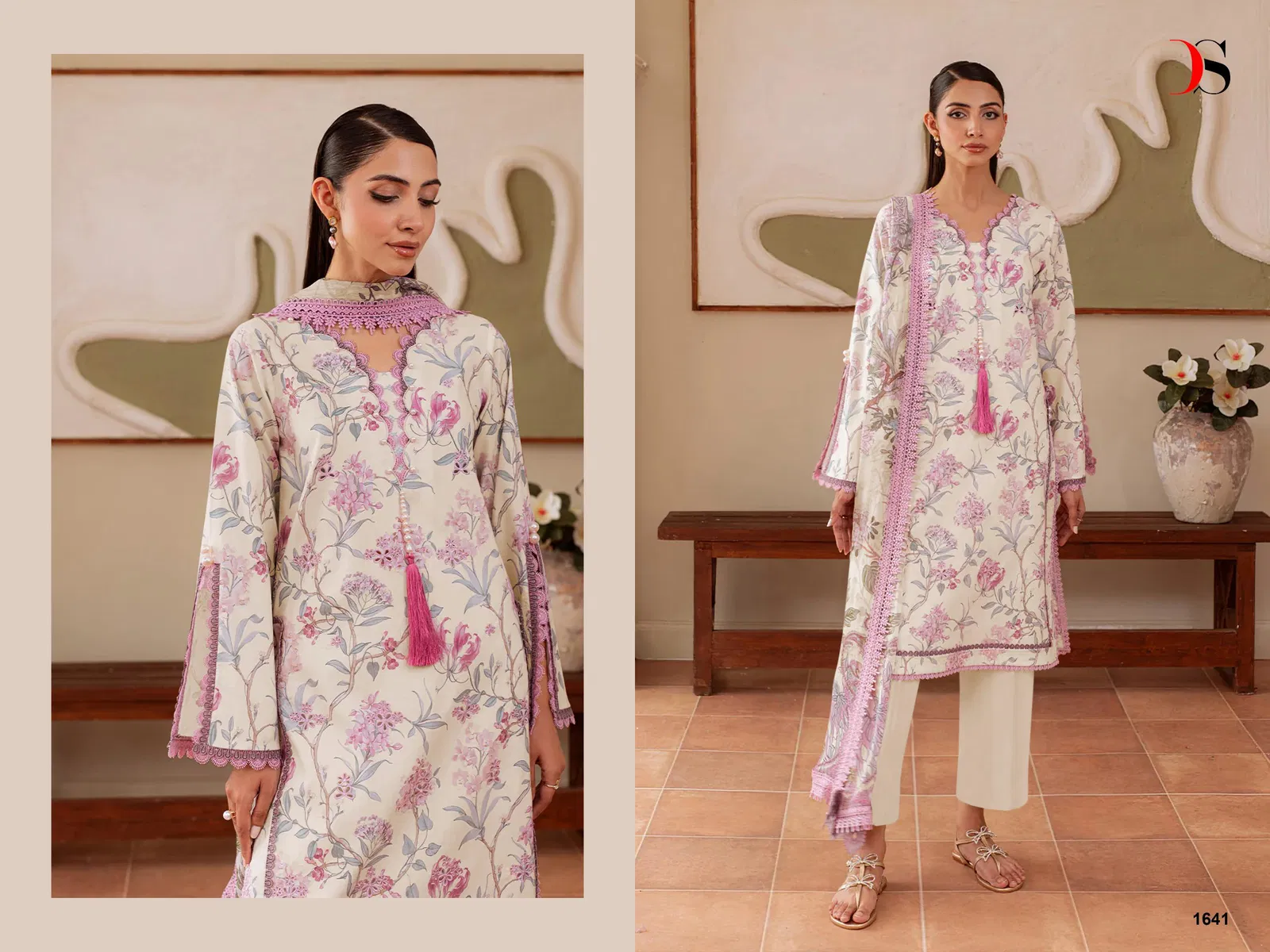 Deepsy Jade Flora Vol 3 Cotton Dupatta Cotton Pakistani Salwar Kameez Collection 