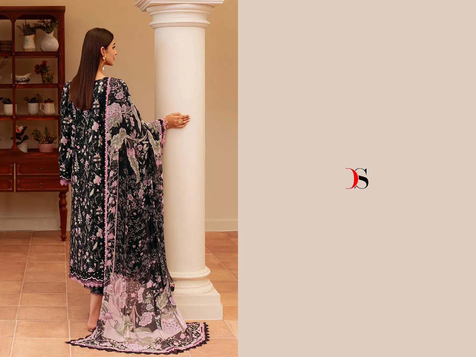 Deepsy Jade Flora Vol 3 Cotton Dupatta Cotton Pakistani Salwar Kameez Collection 