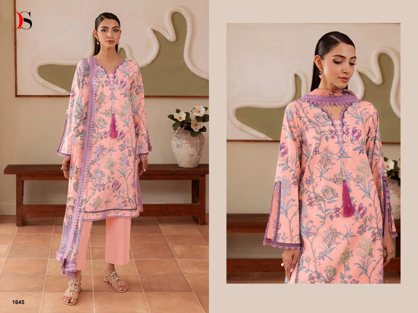 Deepsy Jade Flora Vol 3 Cotton Dupatta Cotton Pakistani Salwar Kameez Collection 