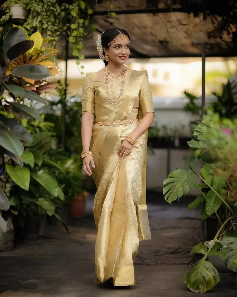 Aab Kanchivaram Jari Silk Handloom With Jari Rich Pallu Saree Collection 