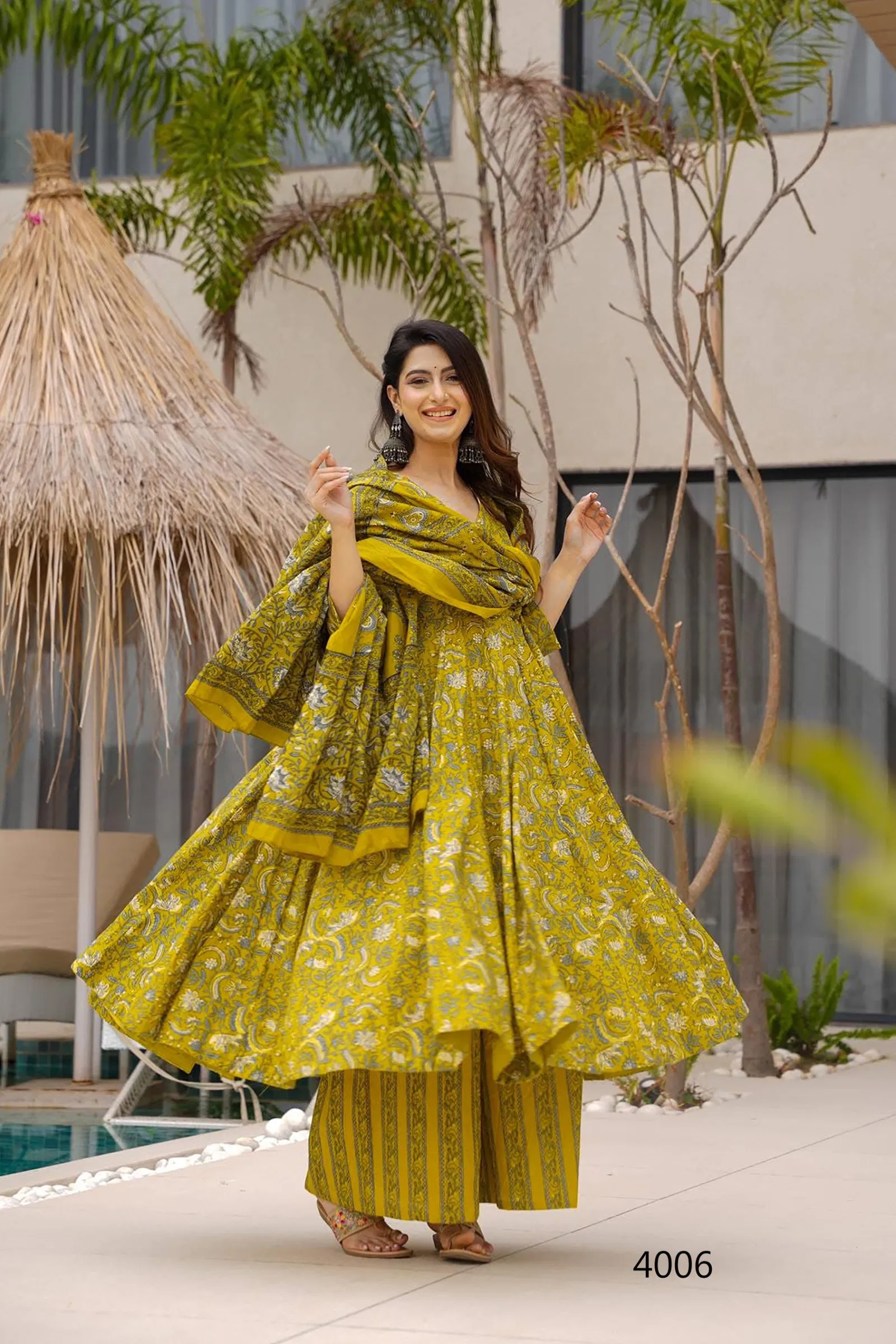 Vyoma Vol 4 Muslin Digital Printed Top Bottom And Dupatta Festival Wear Collection