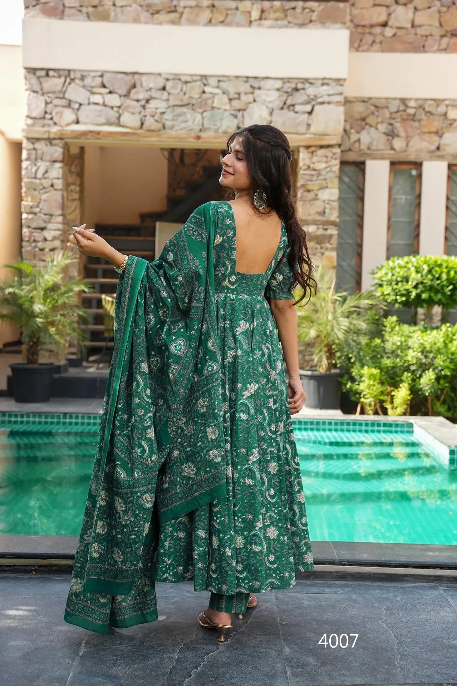 Vyoma Vol 4 Muslin Digital Printed Top Bottom And Dupatta Festival Wear Collection