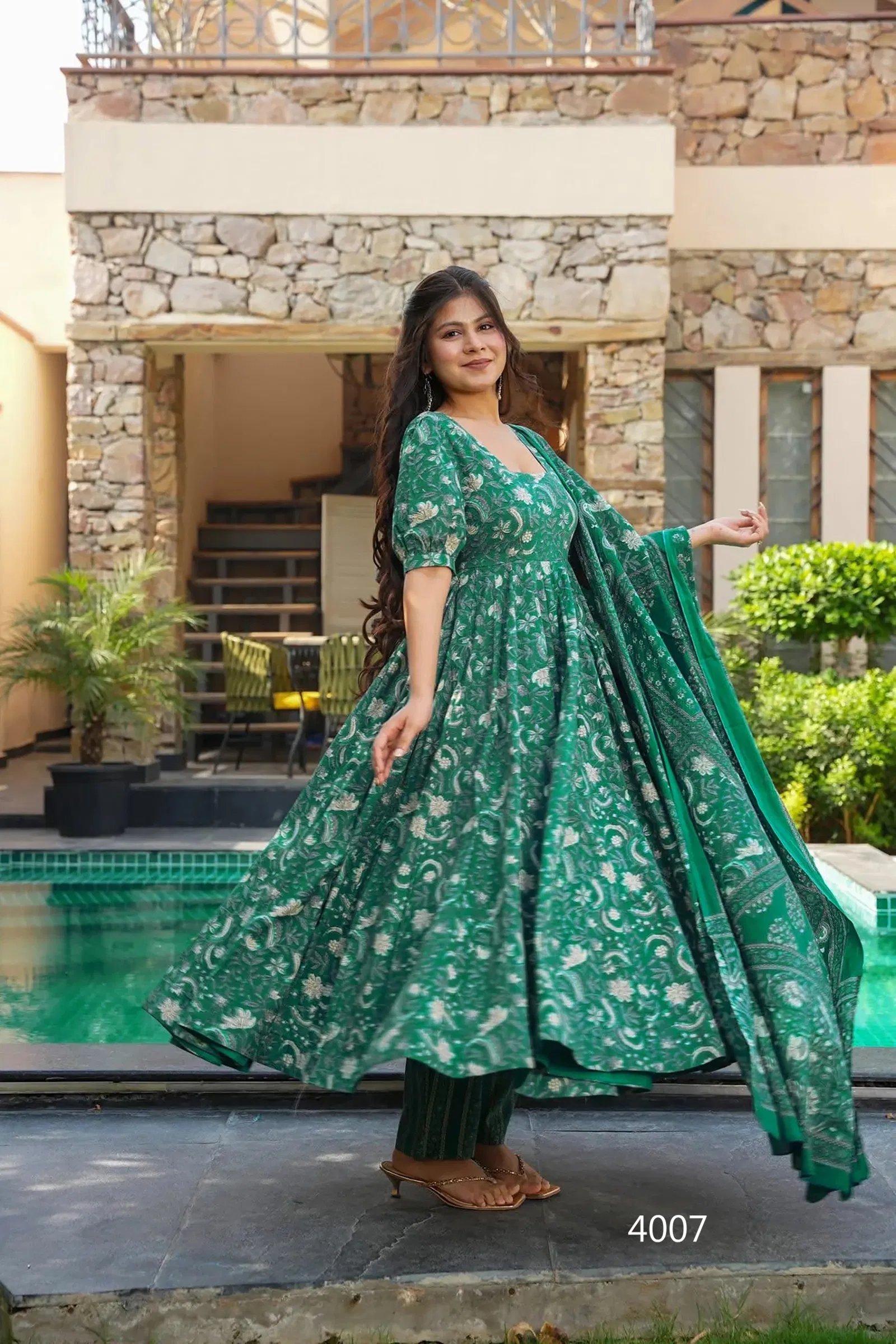 Vyoma Vol 4 Muslin Digital Printed Top Bottom And Dupatta Festival Wear Collection
