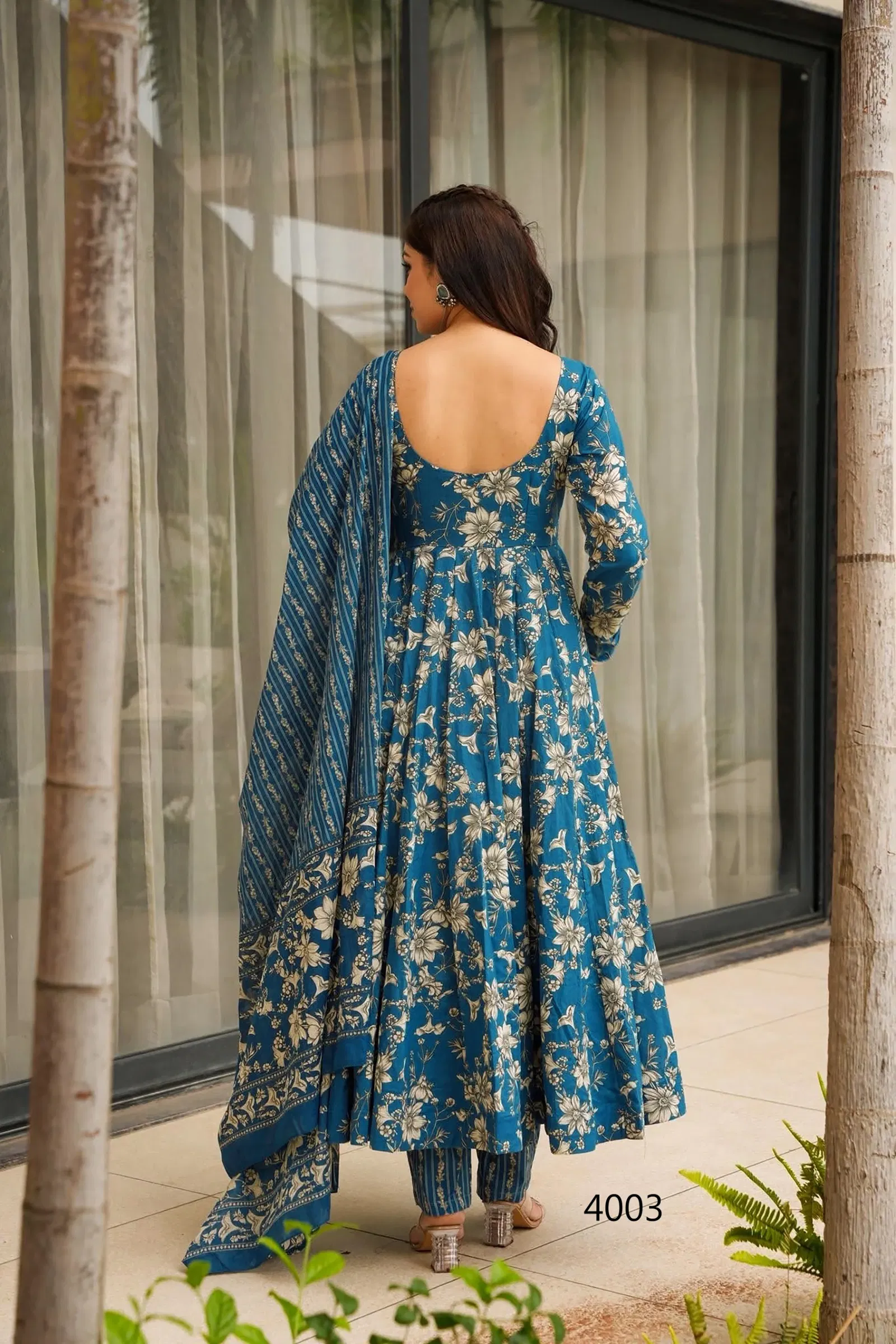 Vyoma Vol 4 Muslin Digital Printed Top Bottom And Dupatta Festival Wear Collection