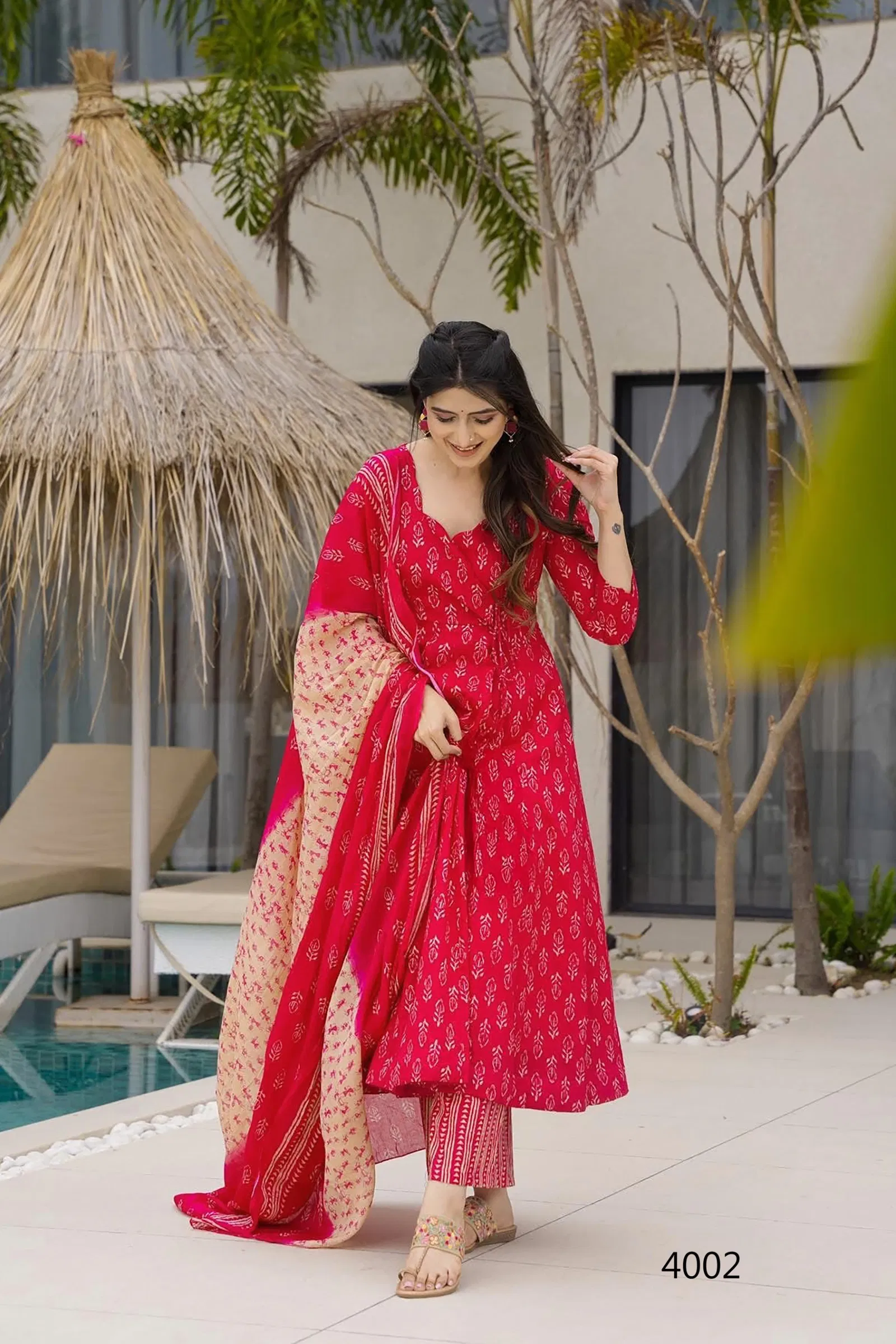 Vyoma Vol 4 Muslin Digital Printed Top Bottom And Dupatta Festival Wear Collection