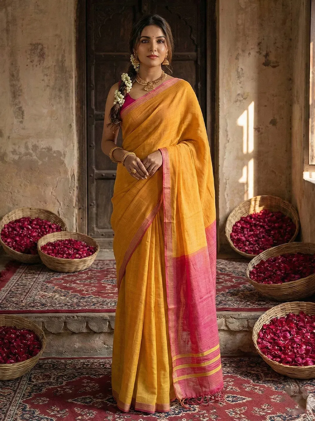 Ast Varnda Cotton Silk Festival Saree Collection 